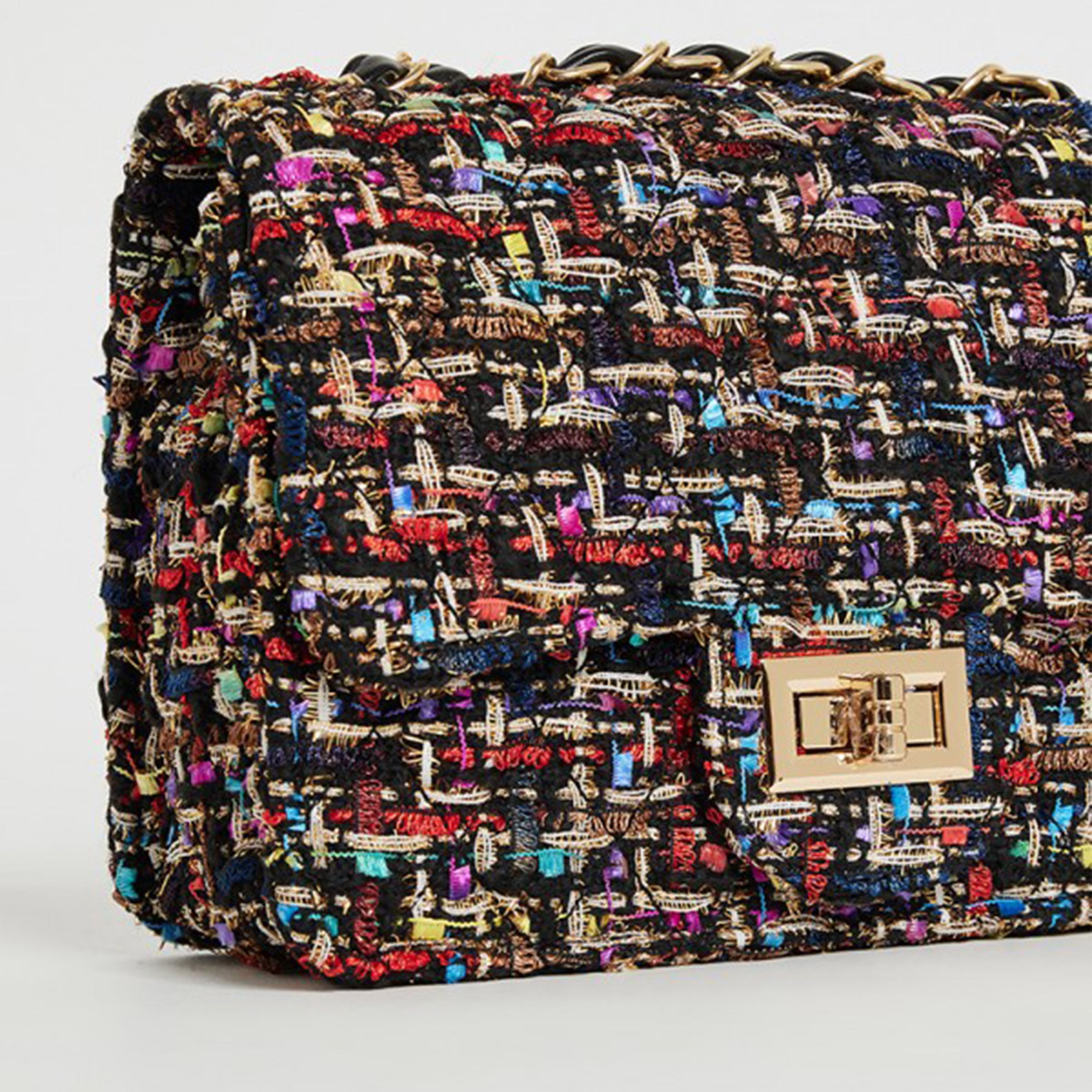 Aeropostale Aero Textured Shoulder Bag with Twist Lock and Covertable strap-women-bagsandwallets-handbags-image-3