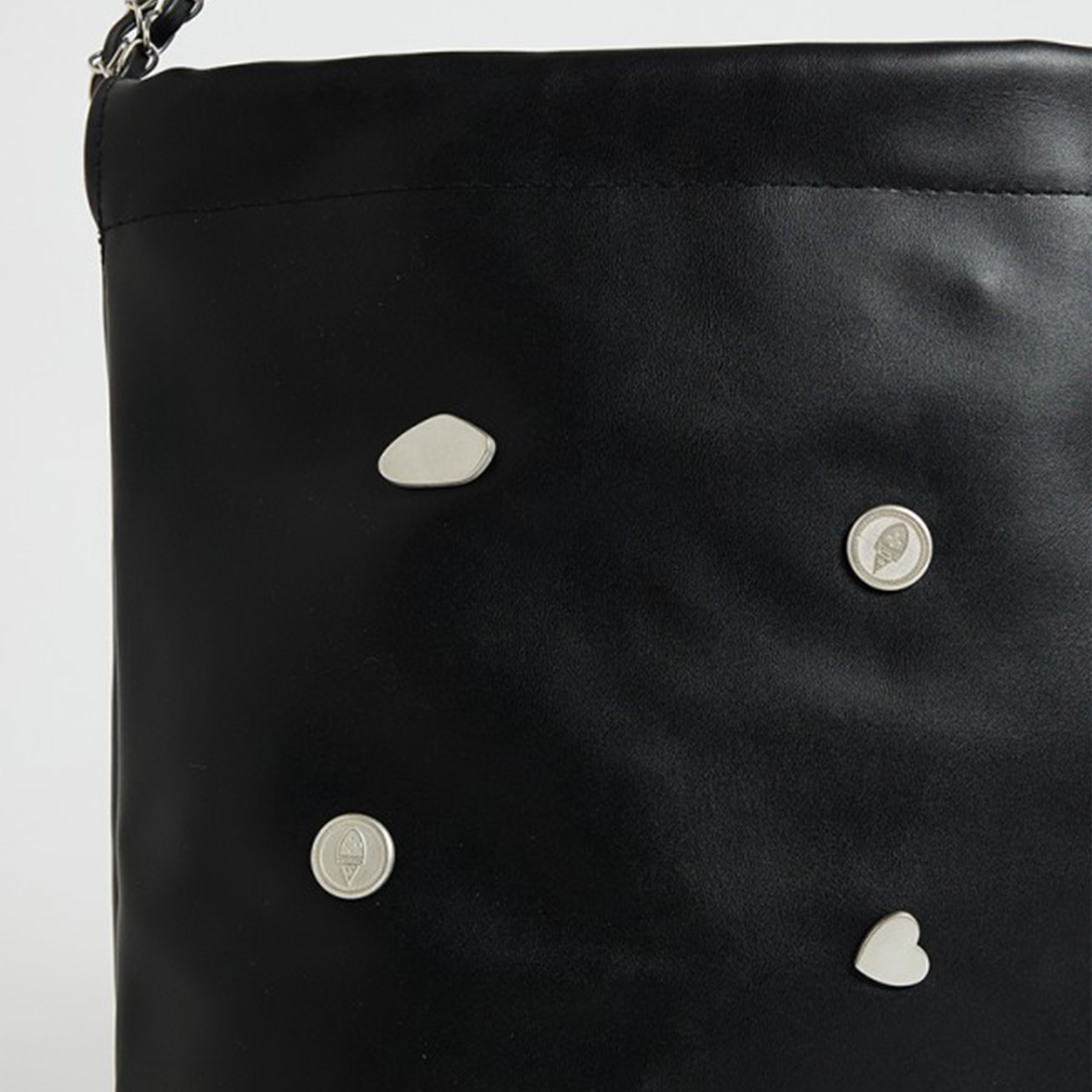 Aeropostale Aero Textured Shoulder Bag with closure and Chain Strap-women-bagsandwallets-handbags-image-3
