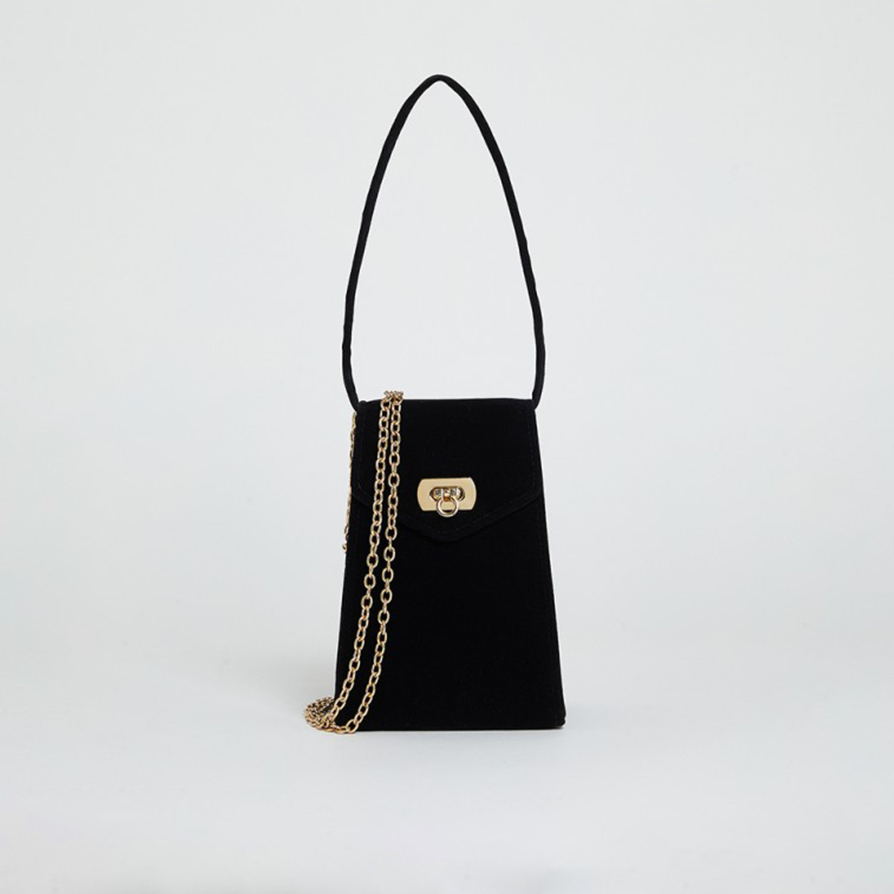 ايروبوستال- شنطة كروس بودي بمقبض واحد مع قفل ملتوي وحزام سلسلة-women-bagsandwallets-handbags-image-1