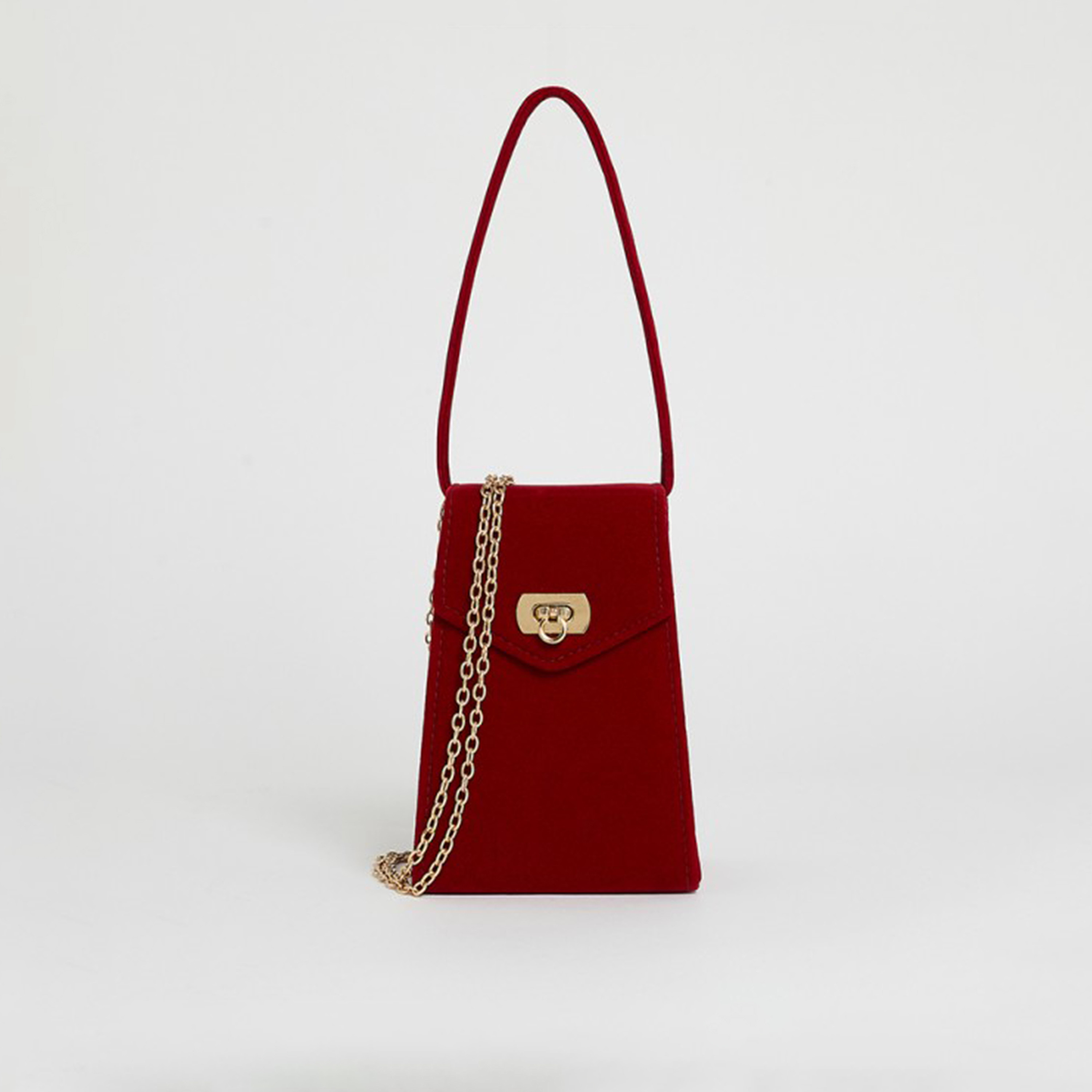 ايروبوستال- شنطة كروس بودي بمقبض واحد مع قفل ملتوي وحزام سلسلة-women-bagsandwallets-handbags-image-4