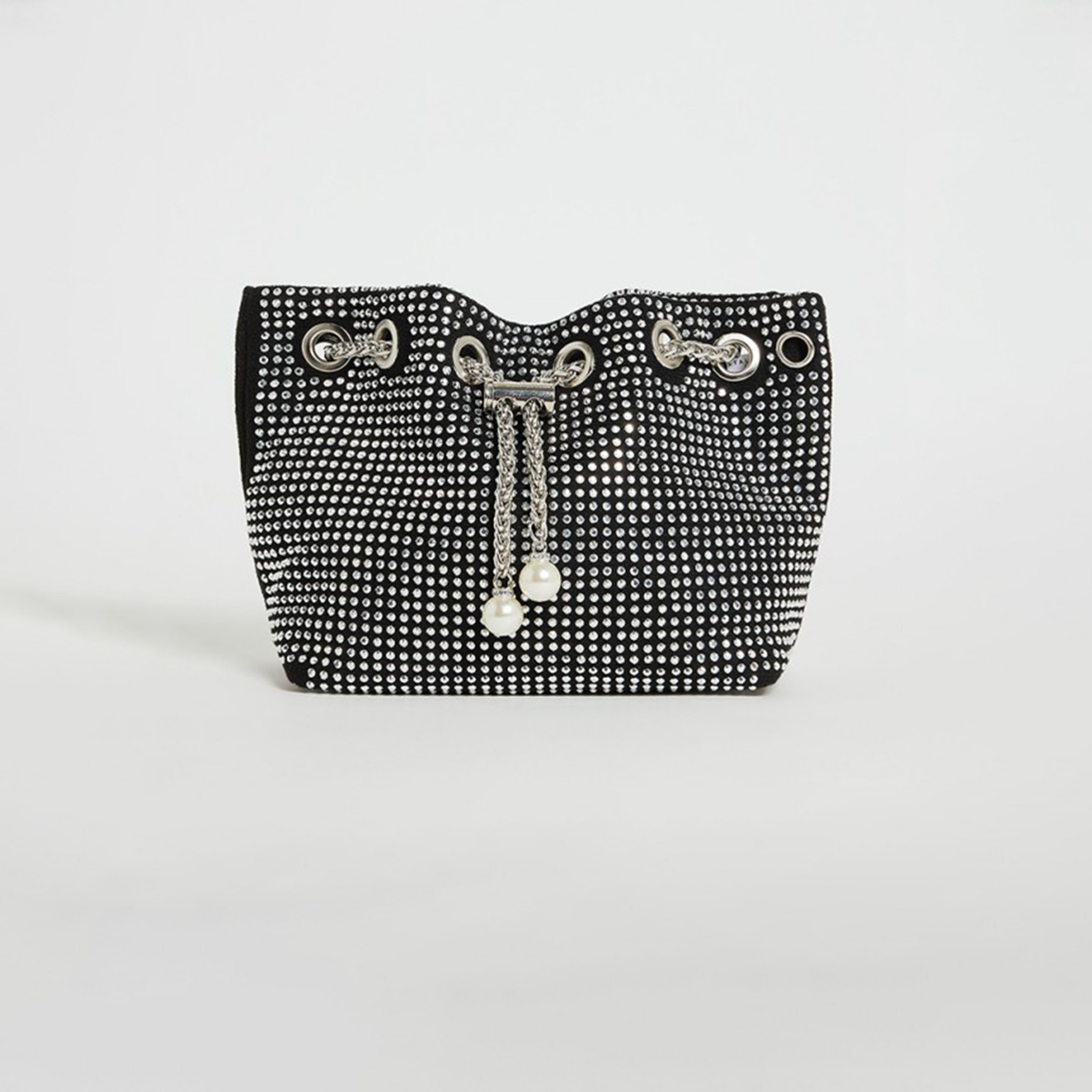 Aeropostale Aero Embellishment Crossbody Bag with Drawstring closure and Chain Strap-women-bagsandwallets-handbags-image-1
