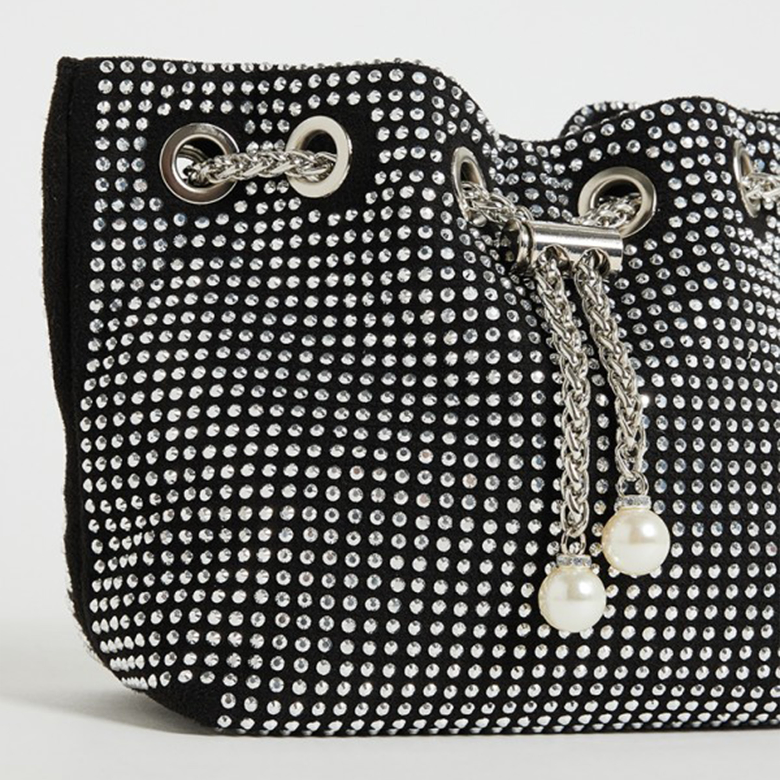 Aeropostale Aero Embellishment Crossbody Bag with Drawstring closure and Chain Strap-women-bagsandwallets-handbags-image-3