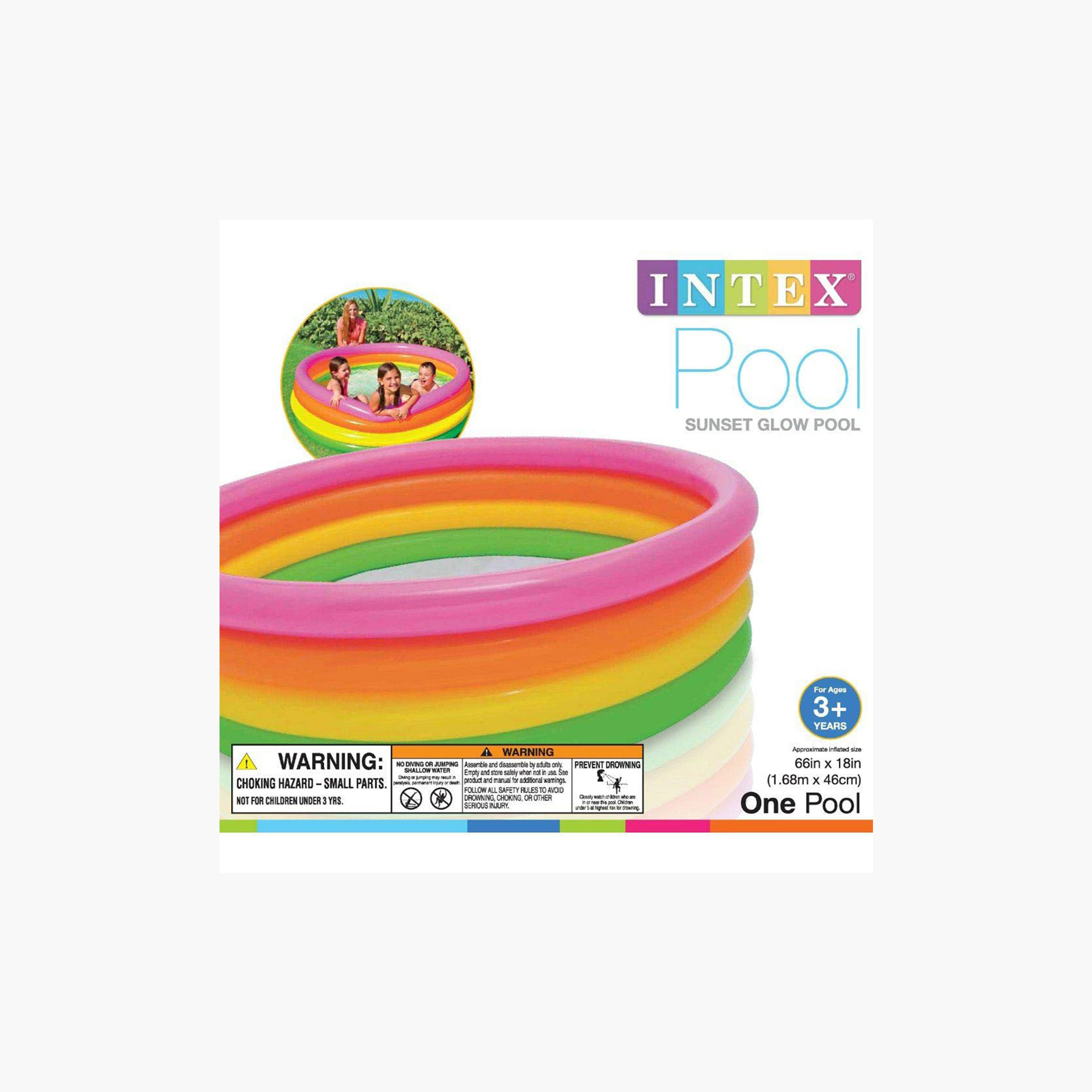 Intex Sunset Glow Inflatable Swimming Pool-toys-outdoor-poolandbeach-pools-image-3