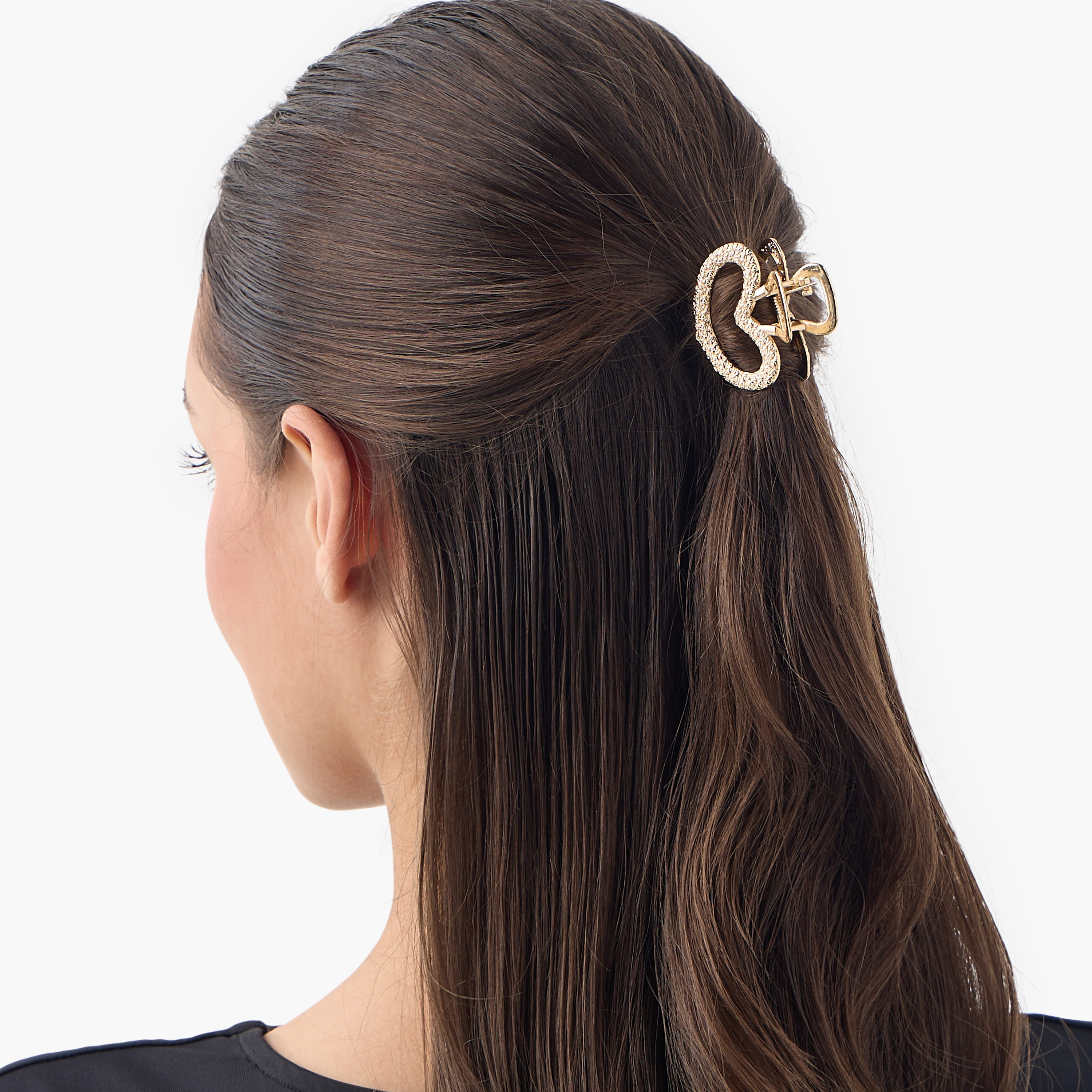 Flower Textured Hair Clamp - Set of 2-women-hairaccessories-clamps-image-2