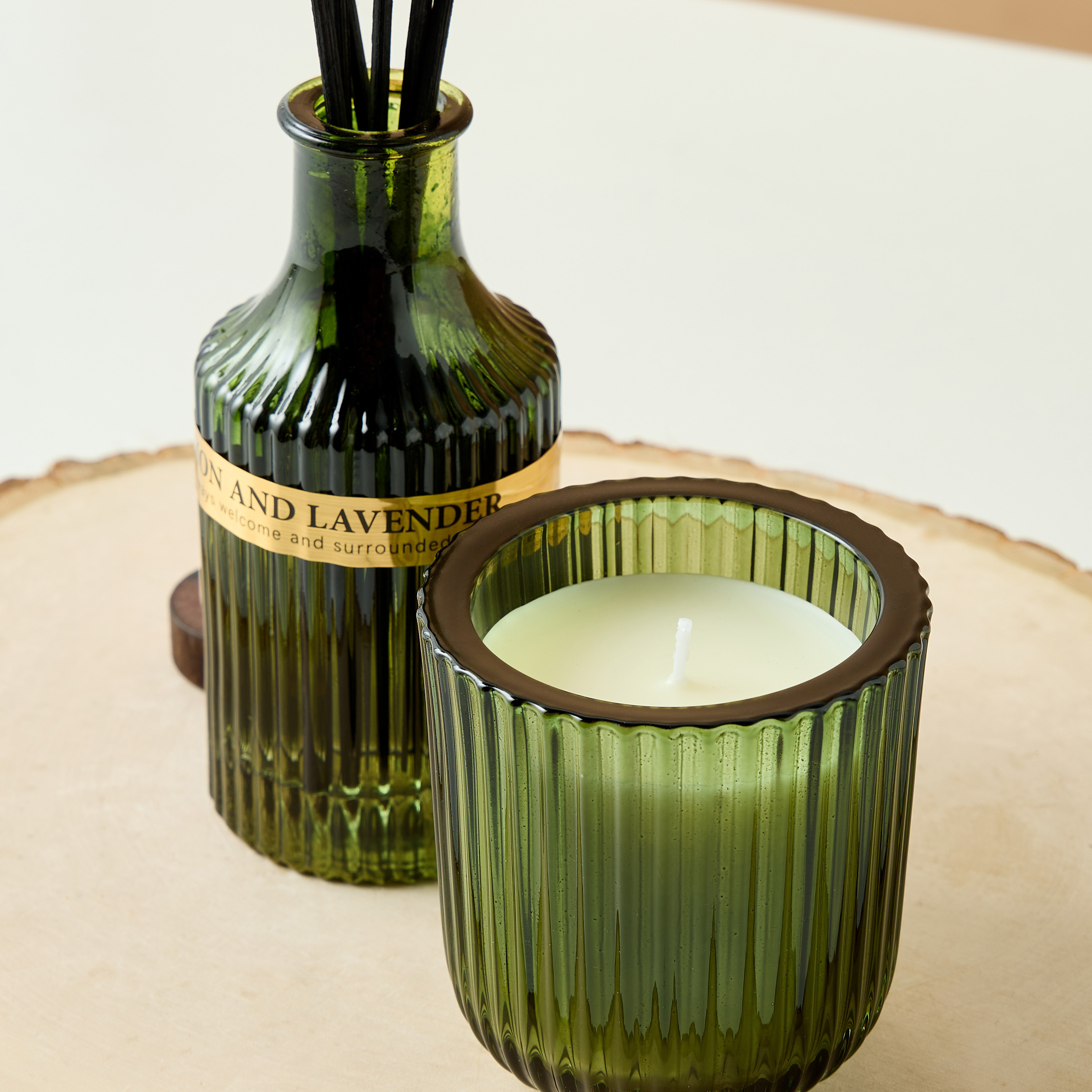 Sunshine Beach Scented Glass Reed Diffuser and Jar Candle Gift Set-household-homefragrance-fragrancegiftset-image-3