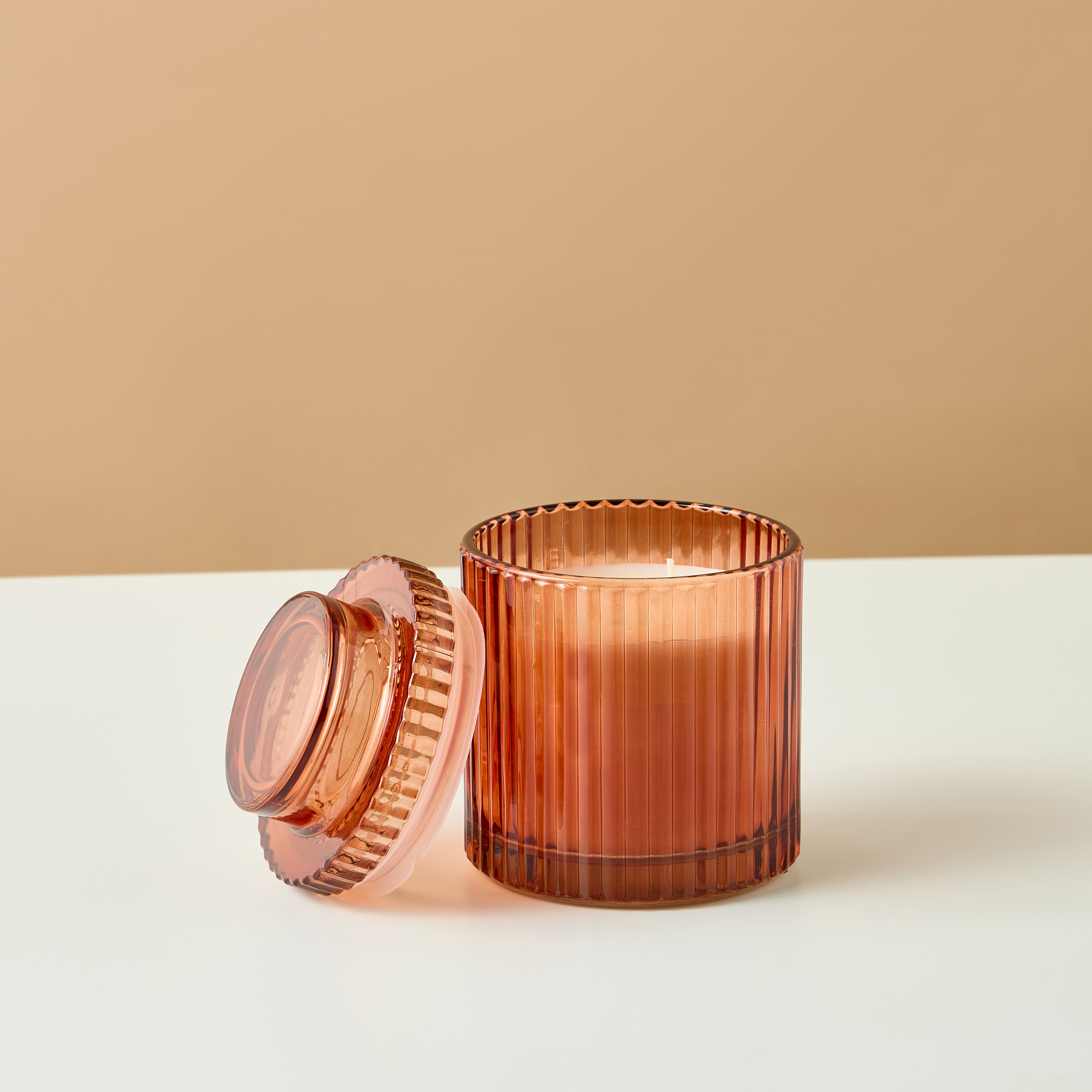 Hibiscus Gold Scented Jar Candle - 500 gms-household-homefragrance-candles-image-2