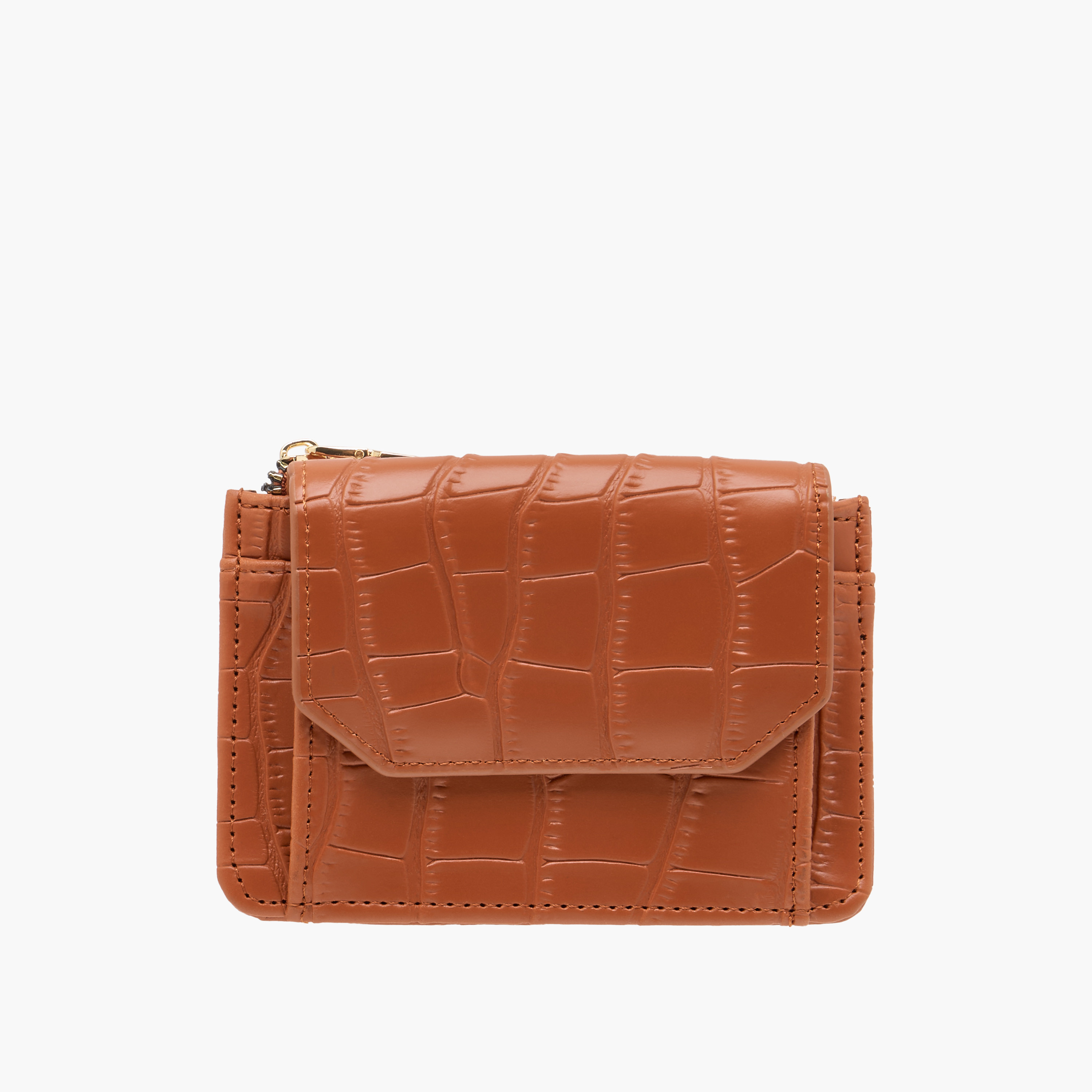 محفظة بارزة الملمس بزر إغلاق مغناطيسي من ساشا-women-bagsandwallets-wallets-image-1
