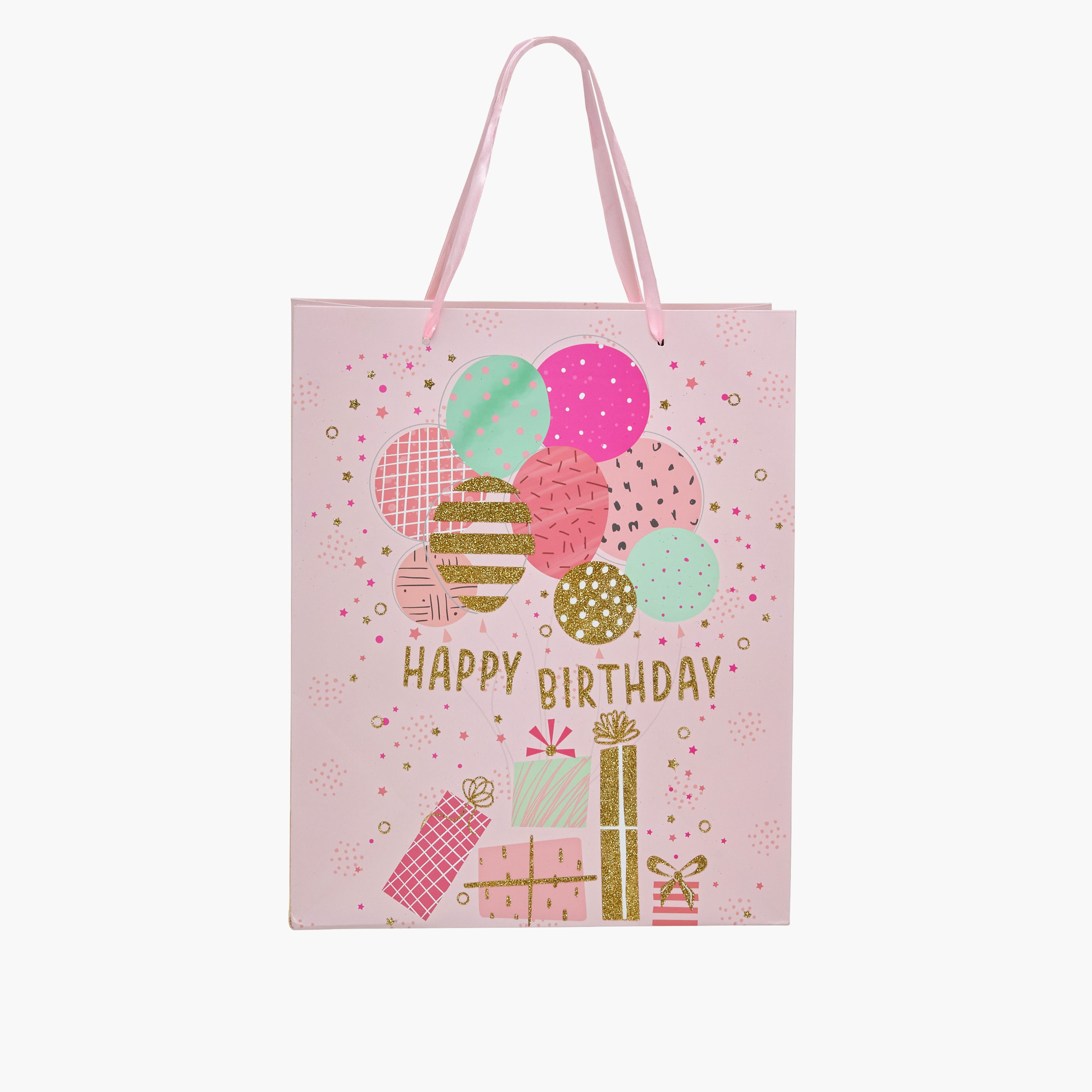 Happy Birthday Print Gift Bag with Handle-household-giftingaccessories-giftings-image-1