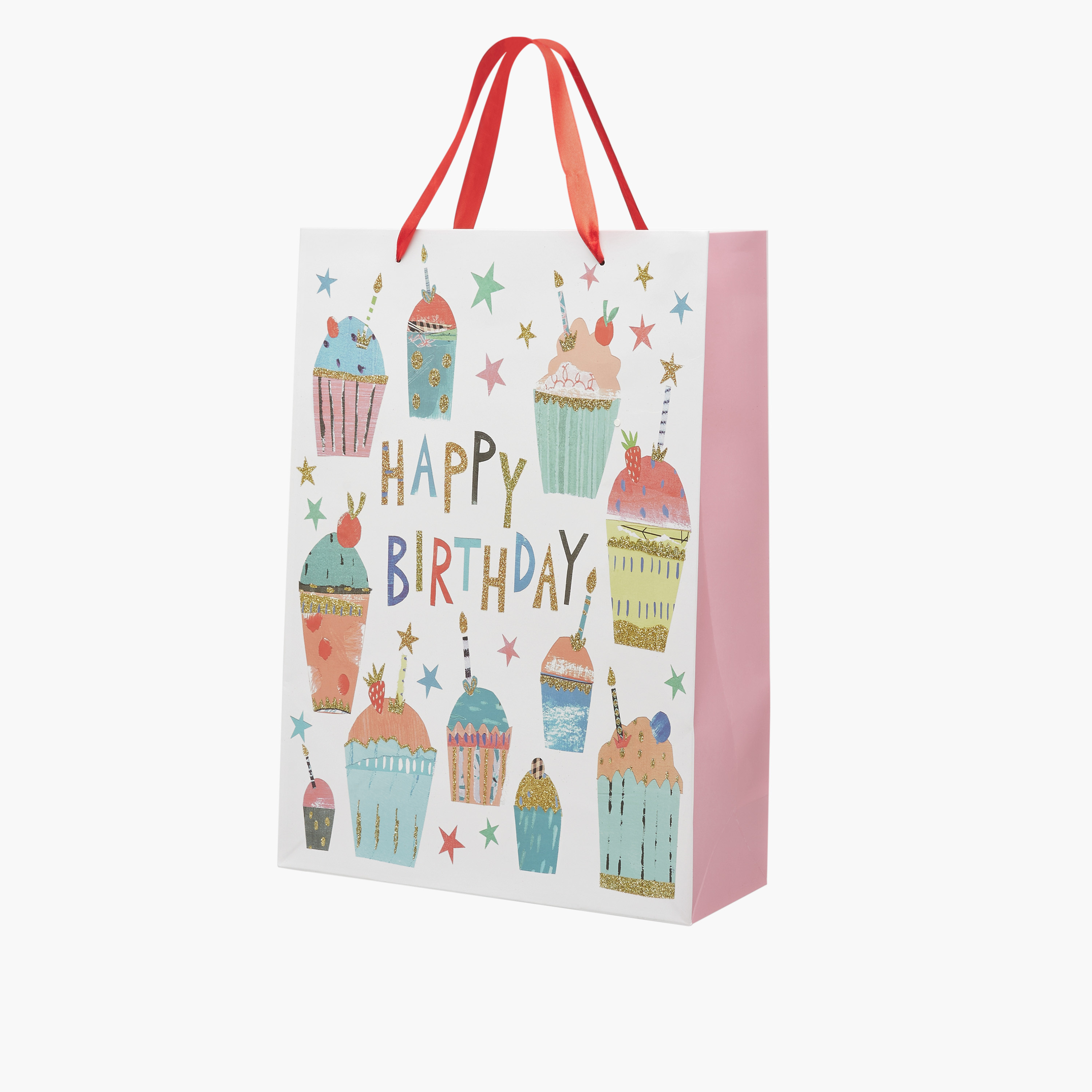 Happy Birthday Print Paper Gift Bag - 30x12x42 cms-household-giftingaccessories-giftings-image-2