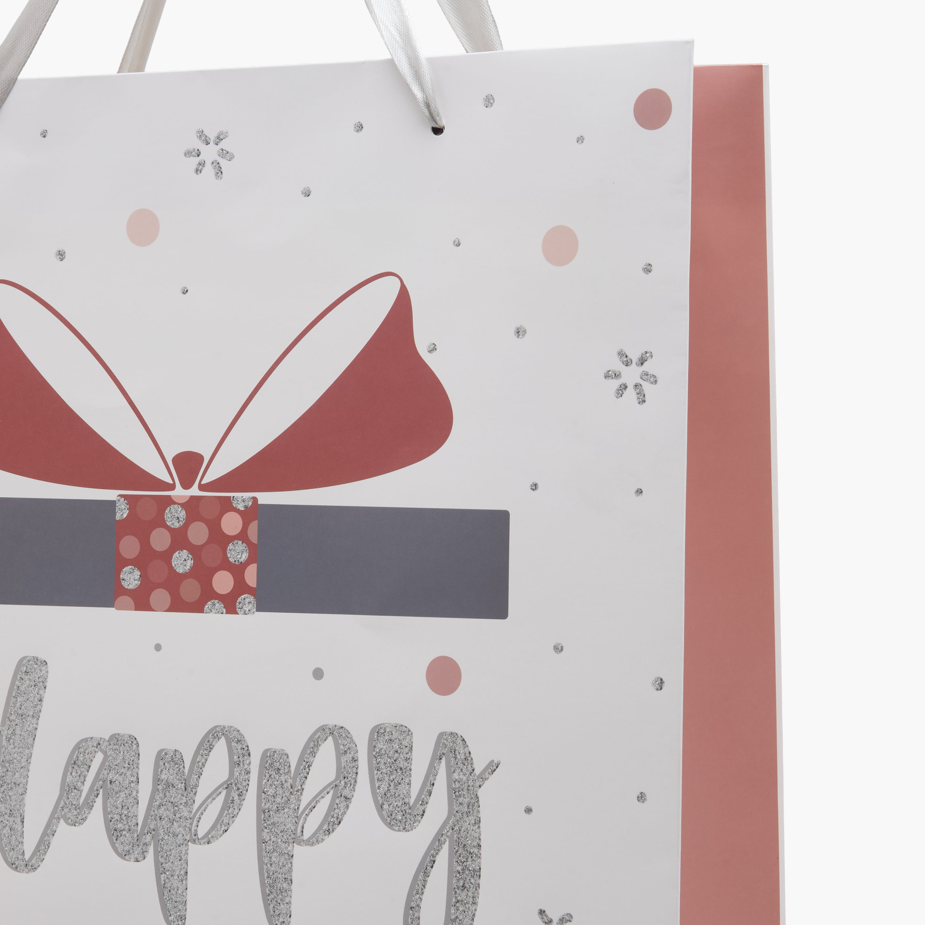 شنطة هدايا ورقية بتصميم هابي بيرثداي - 30x12x42 سم-household-giftingaccessories-giftings-image-3