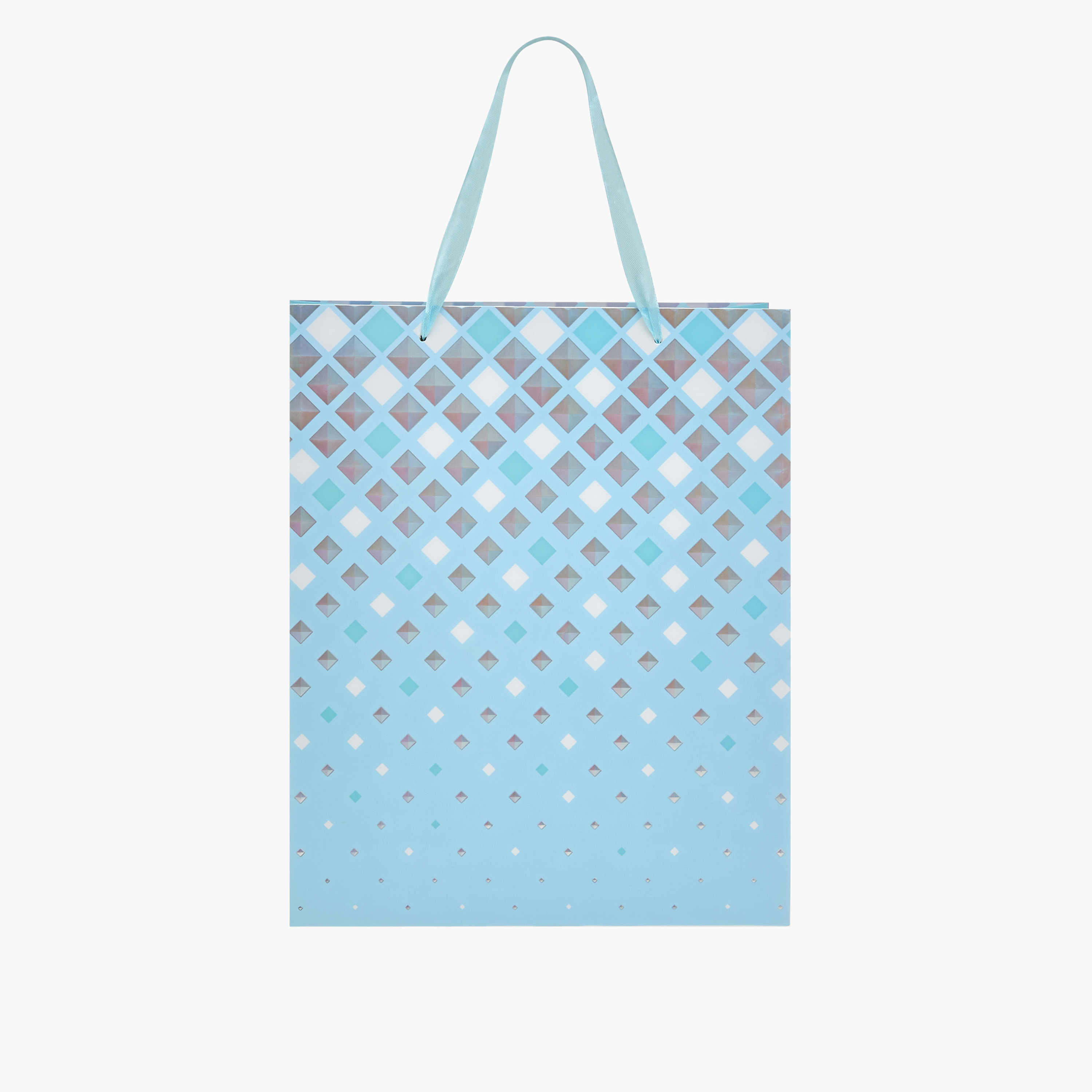 Geometric Print Paper Gift Bag - 26x10x32 cms-household-giftingaccessories-giftings-image-1