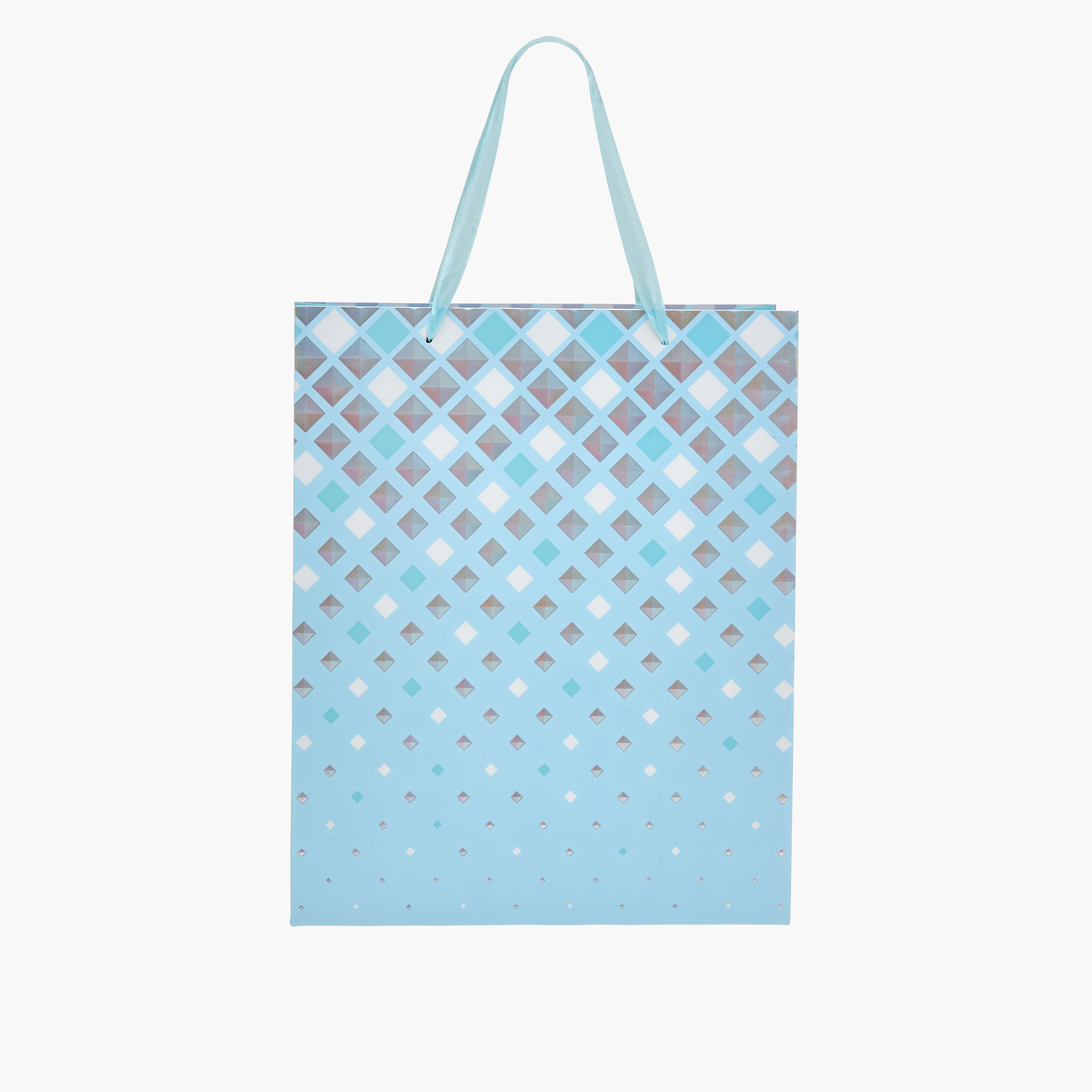 Geometric Print Paper Gift Bag - 30x12x42 cms-household-giftingaccessories-giftings-image-1