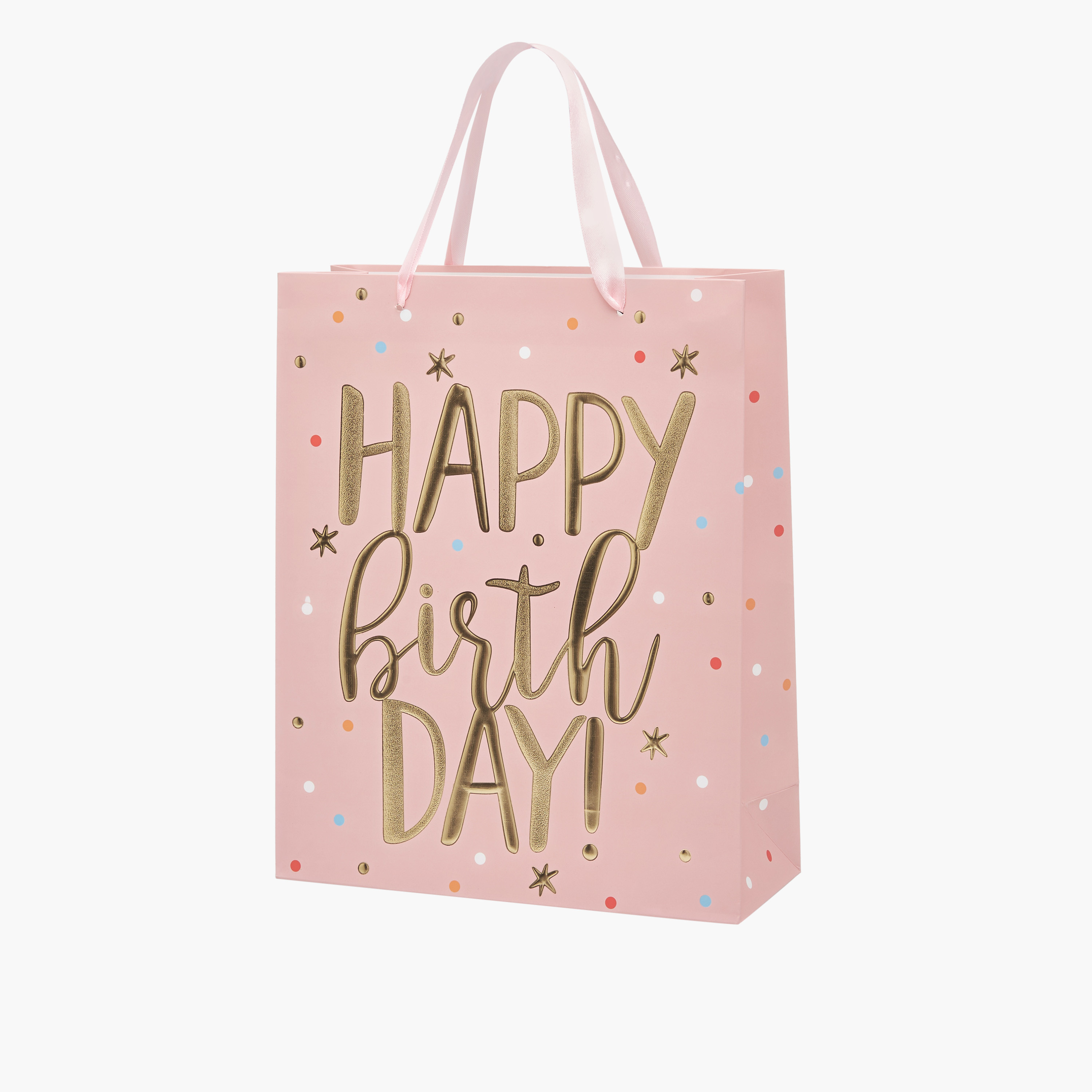 Happy Birthday Paper Gift Bag - 26x10x32 cms-household-giftingaccessories-giftings-image-2