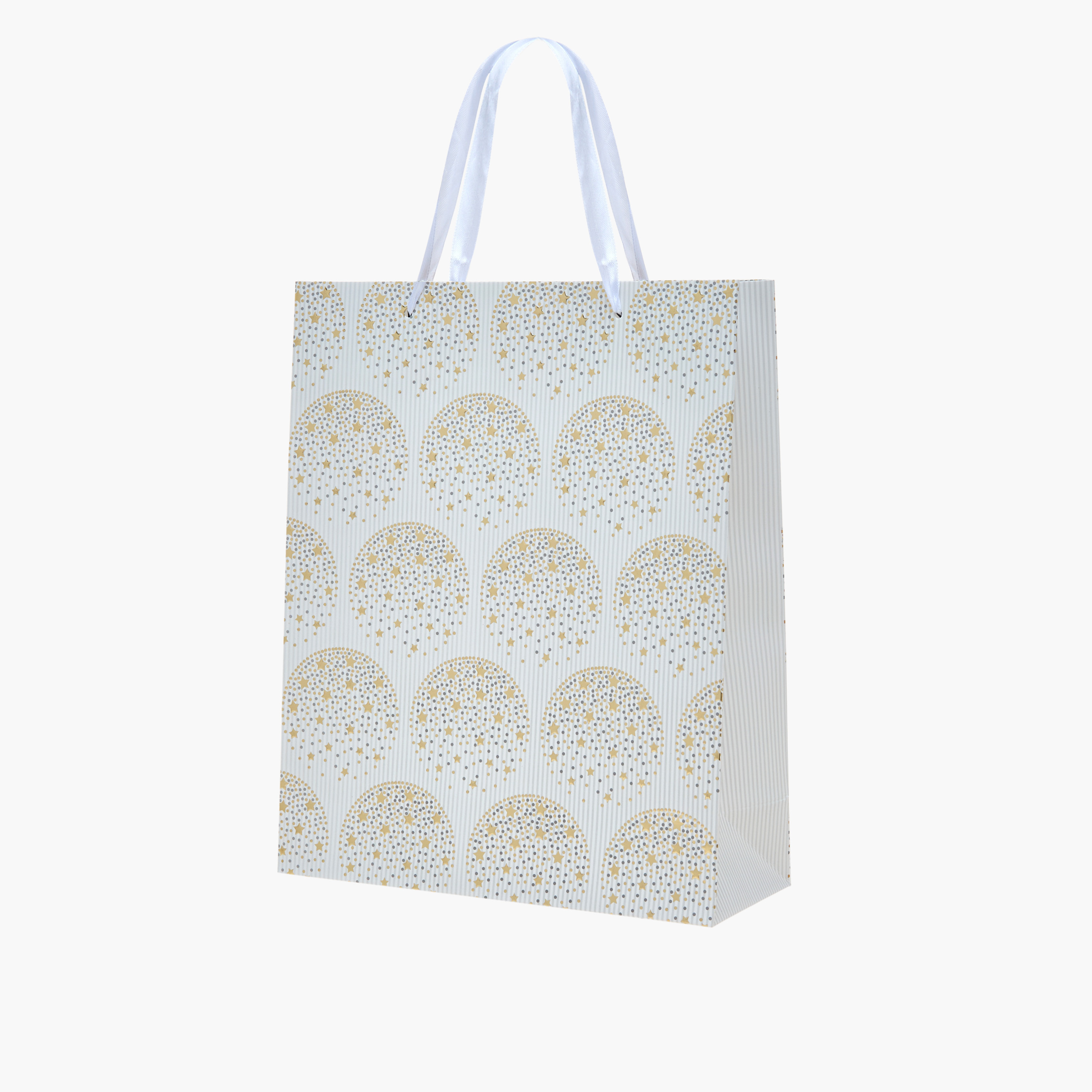 Star Print Paper Gift Bag - 26x10x32 cms-household-giftingaccessories-giftings-image-2