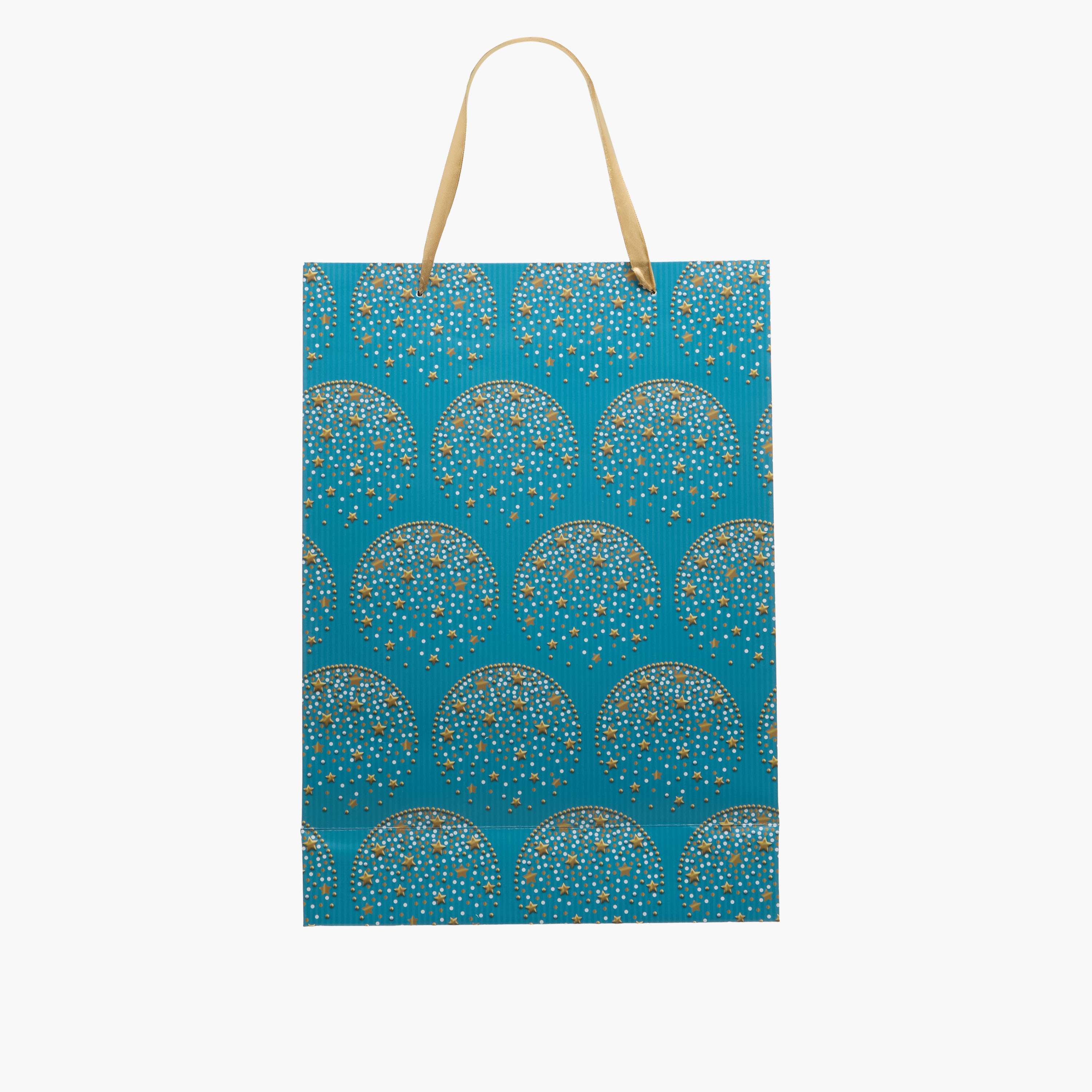 شنطة هدايا ورقية بطبعات - 30x12x42 سم-household-giftingaccessories-giftings-image-1