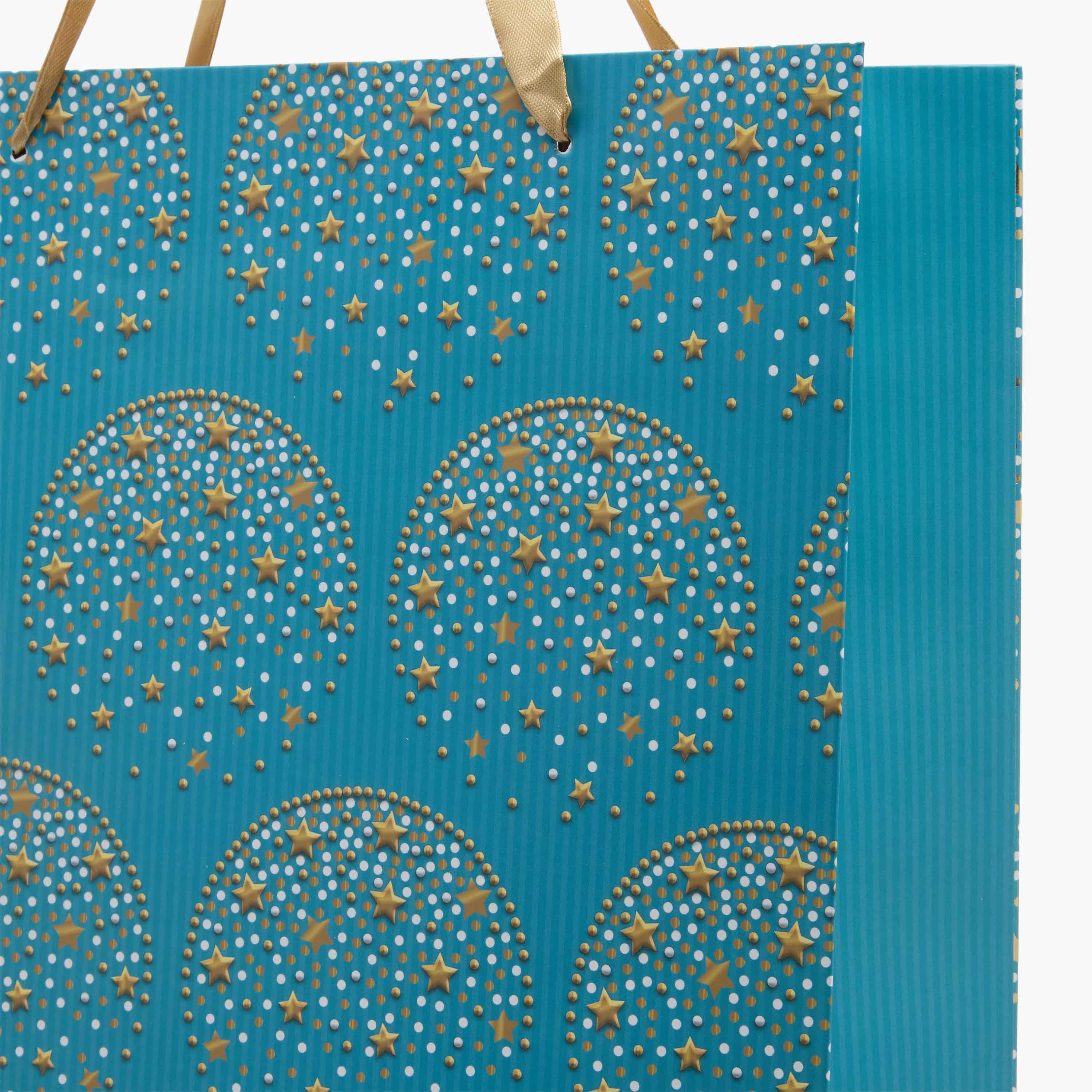 شنطة هدايا ورقية بطبعات - 30x12x42 سم-household-giftingaccessories-giftings-image-3