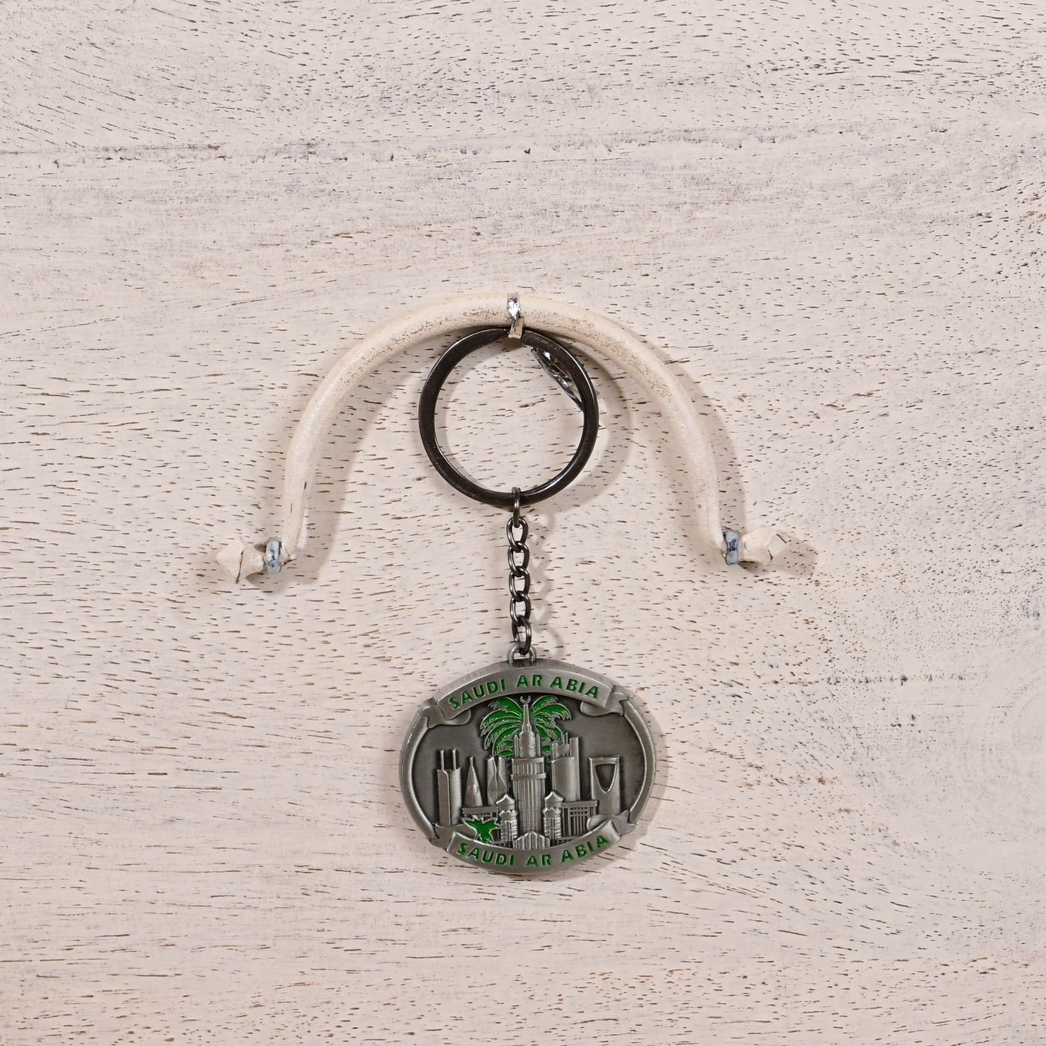 Crafted by Lifestyle Saudi Arabia Embossed Keychain-household-decor-decorativeobjectsandsculptures-image-4