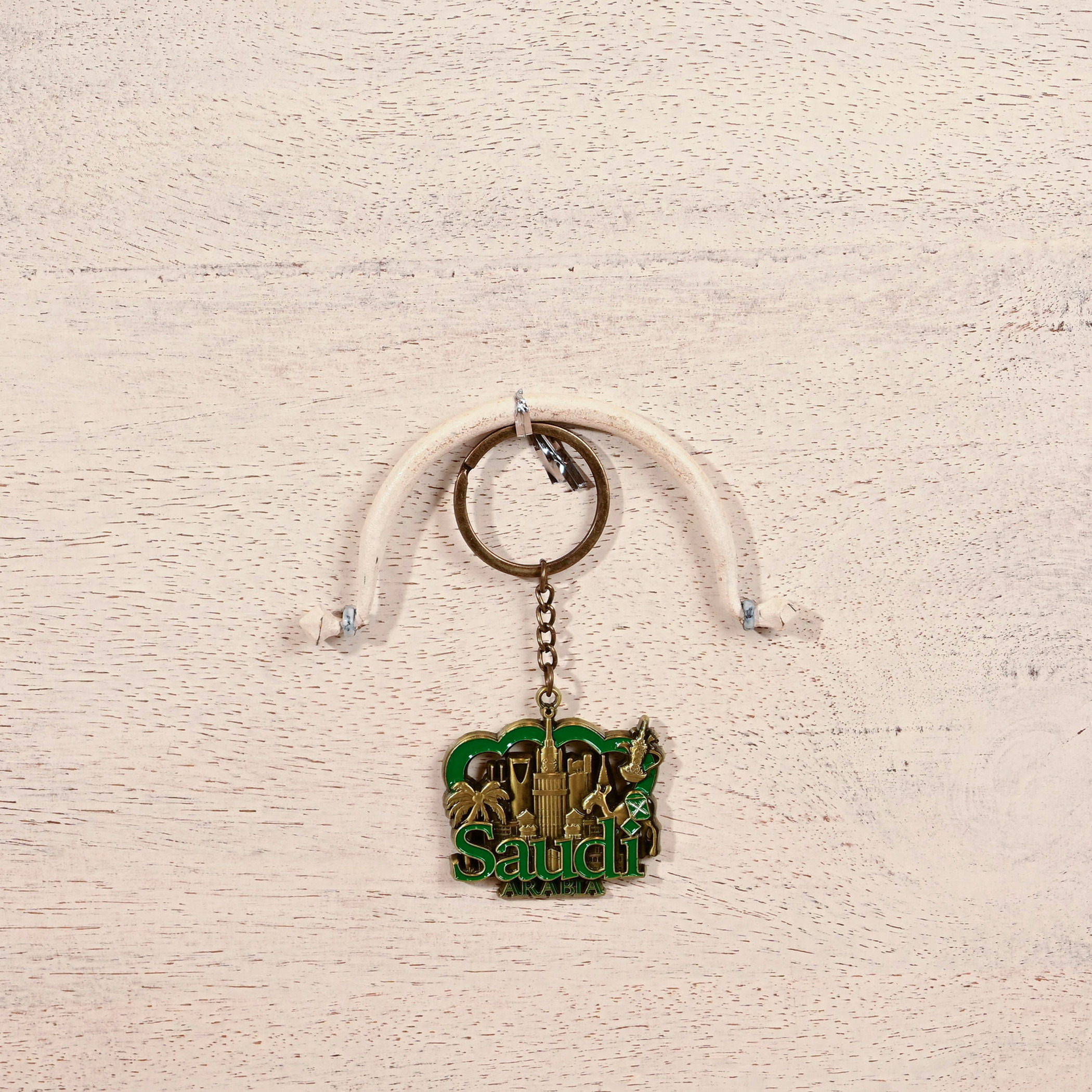 Crafted by Lifestyle Saudi Arabia Skyline Embossed Keychain-household-decor-decorativeobjectsandsculptures-image-4