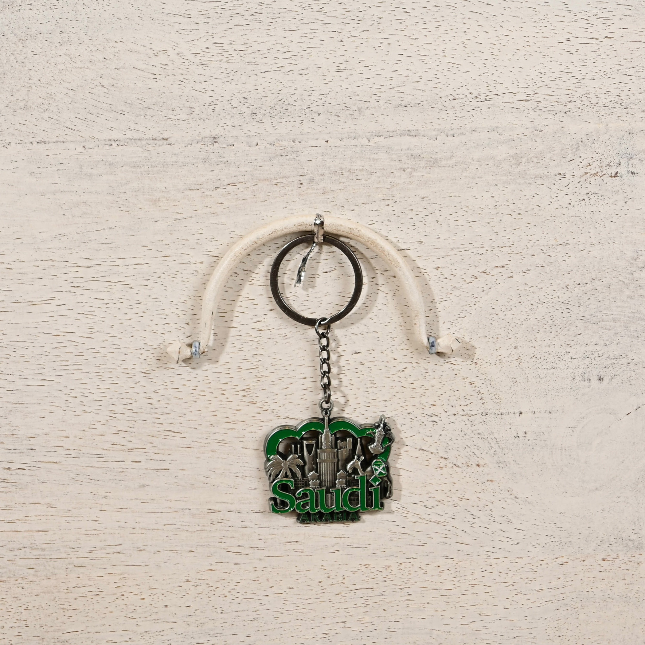 Crafted by Lifestyle Saudi Arabia Skyline Embossed Keychain-household-decor-decorativeobjectsandsculptures-image-4