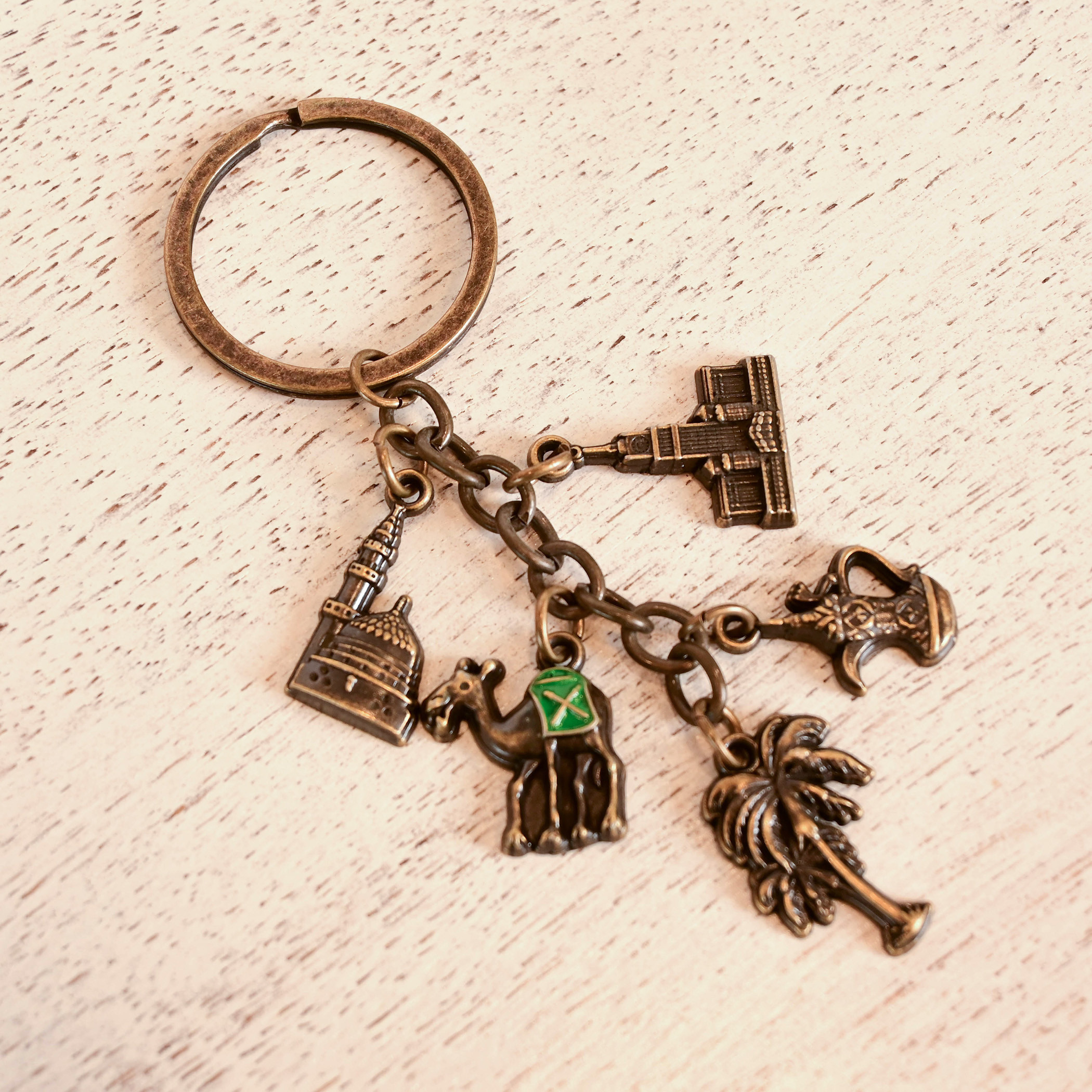 Crafted by Lifestyle Saudi Arabia Charm Keychain-household-decor-decorativeobjectsandsculptures-image-3
