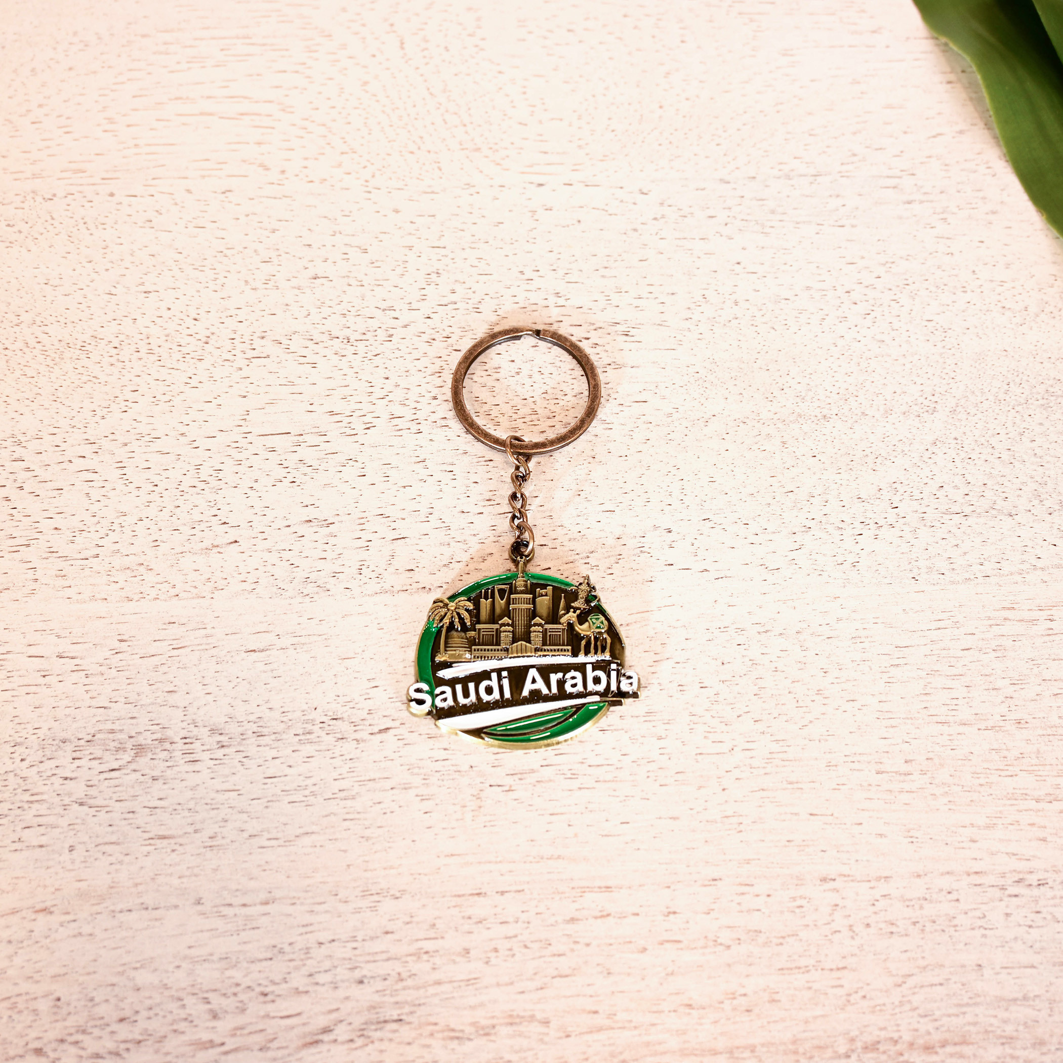 Home Carving Saudi Arabia Embossed Keychain-household-decor-decorativeobjectsandsculptures-image-1