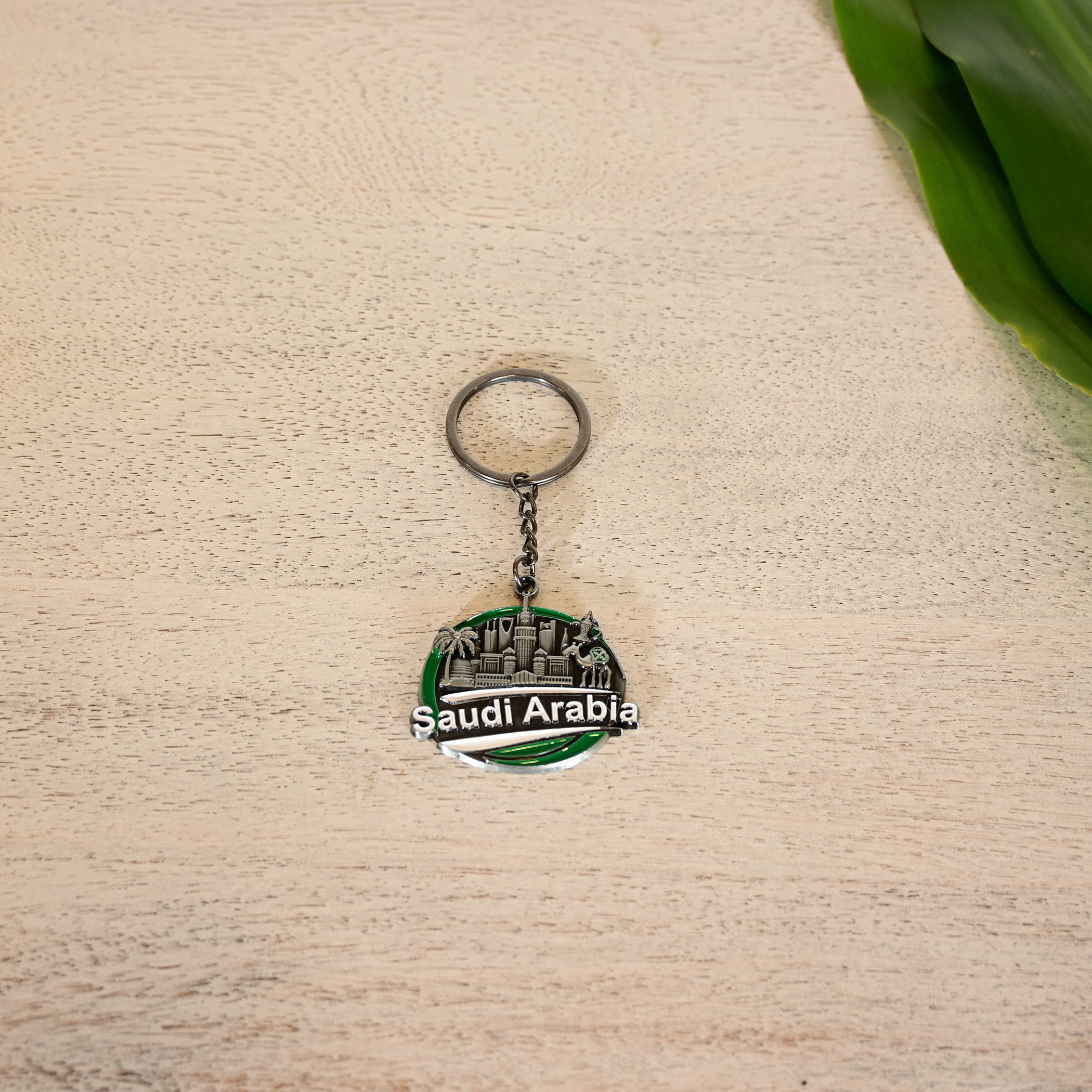 Crafted by Lifestyle Saudi Arabia Embossed Keychain-household-decor-decorativeobjectsandsculptures-image-1