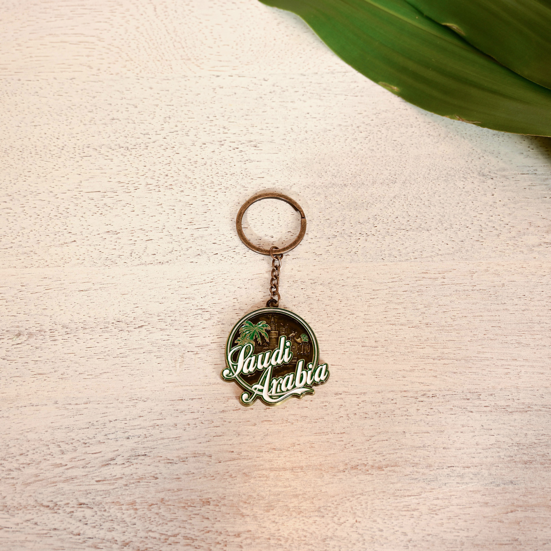 Home Carving Saudi Arabia Embossed Keychain-household-decor-decorativeobjectsandsculptures-image-1