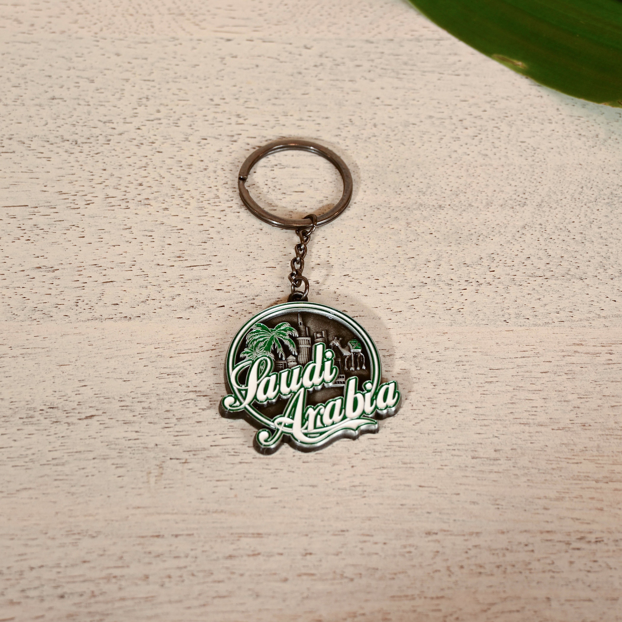 Crafted by Lifestyle Saudi Arabia Embossed Keychain-household-decor-decorativeobjectsandsculptures-image-1