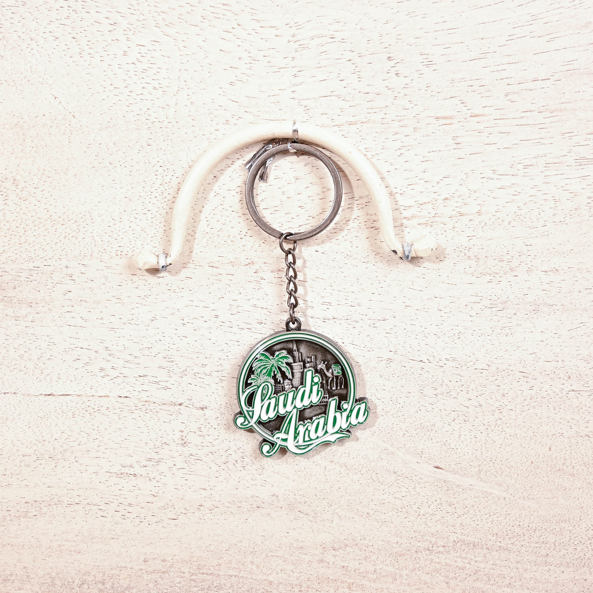 Crafted by Lifestyle Saudi Arabia Embossed Keychain-household-decor-decorativeobjectsandsculptures-image-4