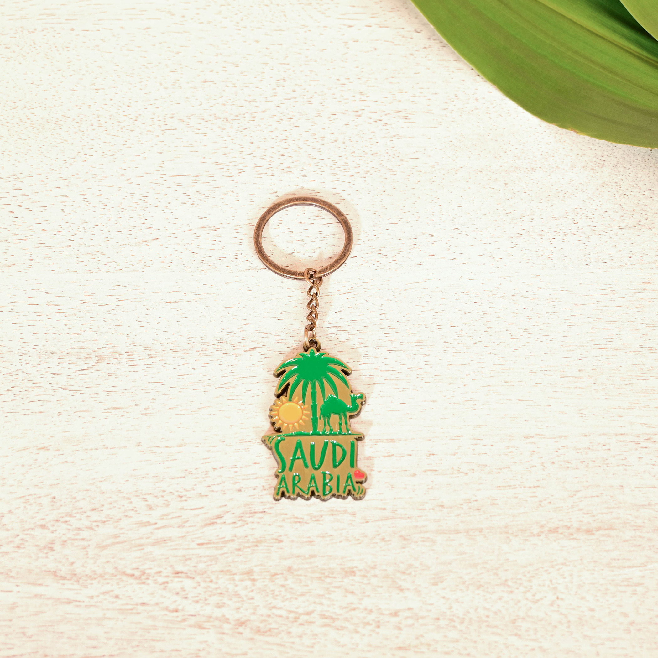 Crafted by Lifestyle Saudi Arabia Embossed Keyring-household-decor-decorativeobjectsandsculptures-image-1