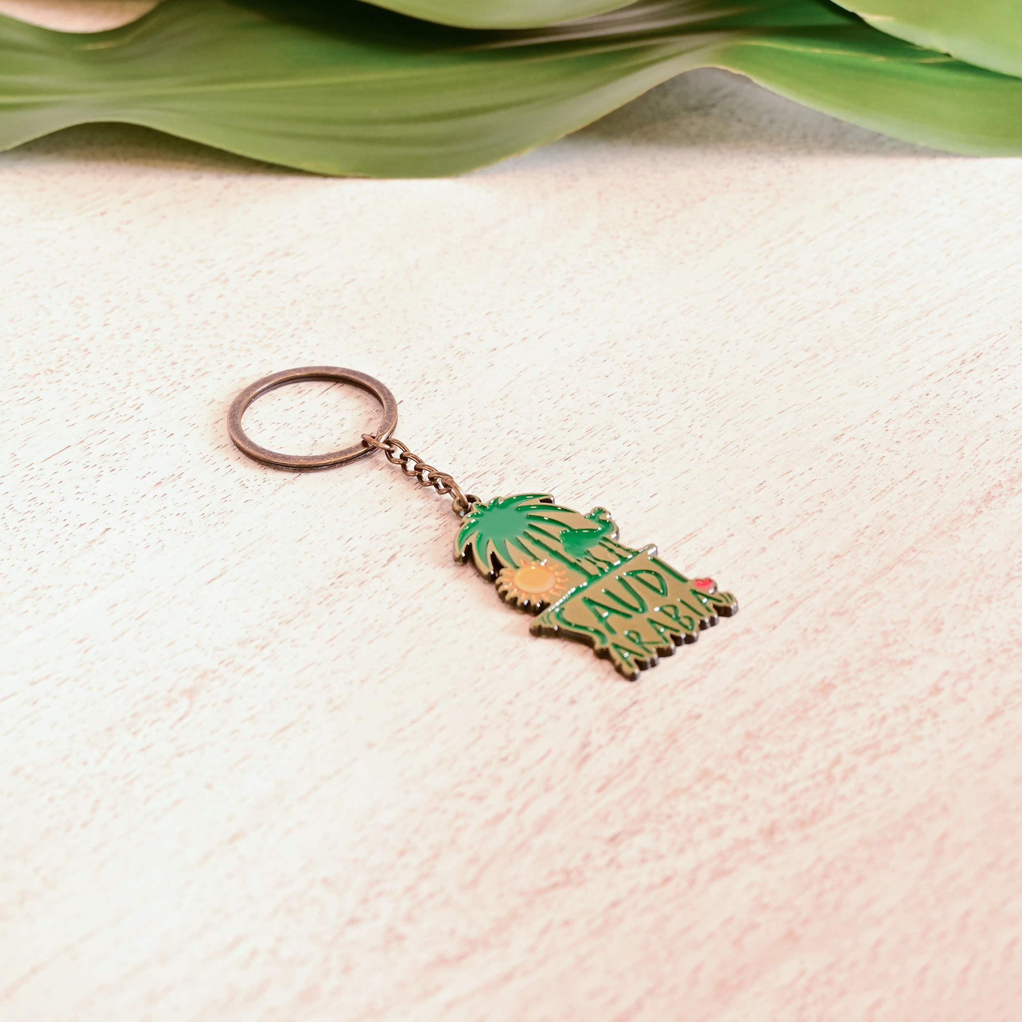 Crafted by Lifestyle Saudi Arabia Embossed Keyring-household-decor-decorativeobjectsandsculptures-image-2