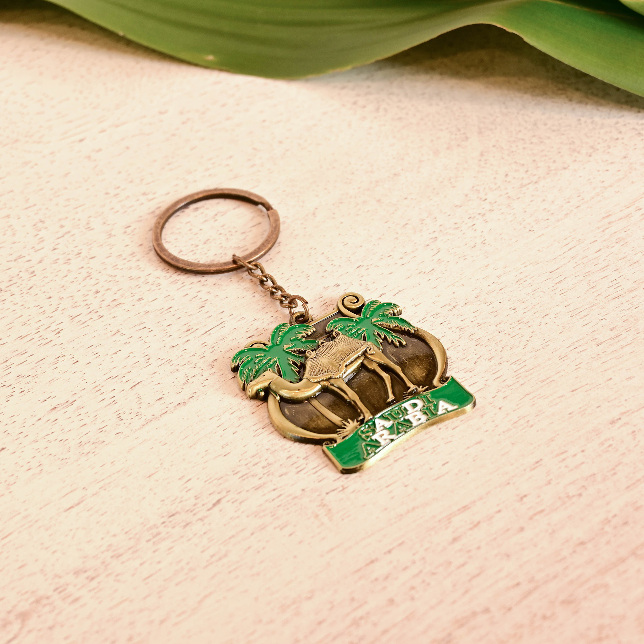 Home Carving Saudi Arabia Camel Embossed Keyring-household-decor-decorativeobjectsandsculptures-image-3