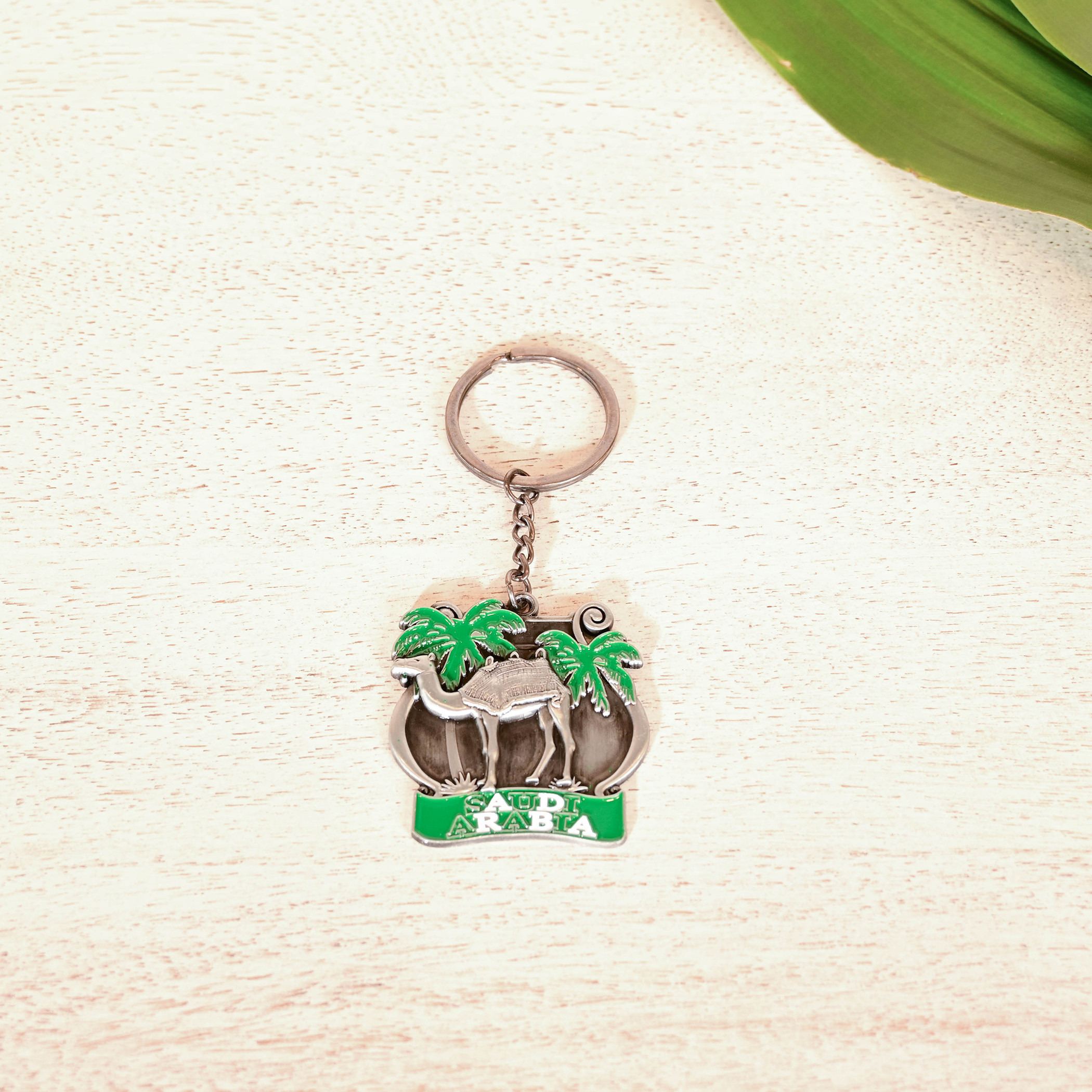 Home Carving Saudi Arabia Camel Embossed Keyring-household-decor-decorativeobjectsandsculptures-image-1
