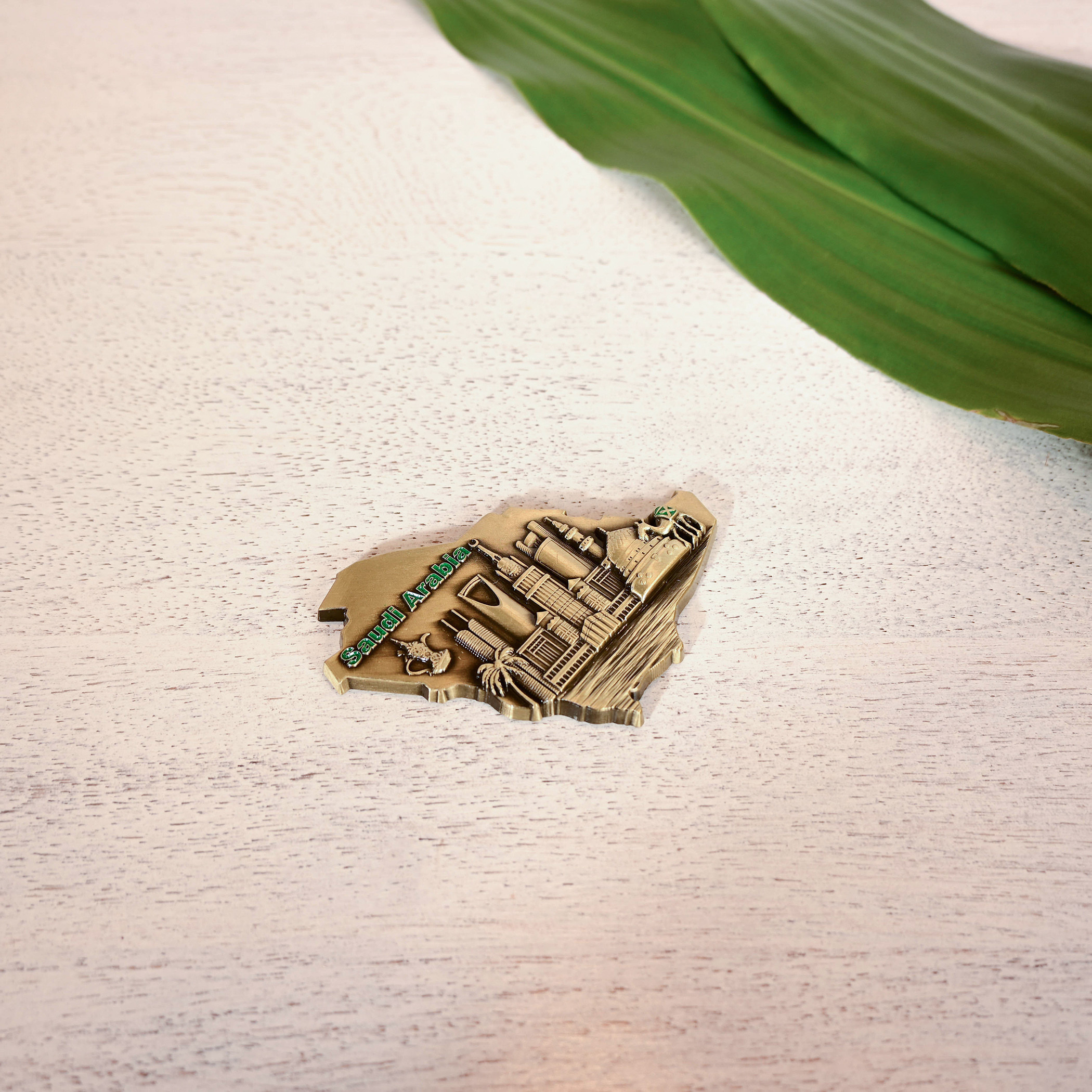 Crafted by Lifestyle Saudi Arabia Map Embossed Magnet-household-decor-decorativeobjectsandsculptures-image-3
