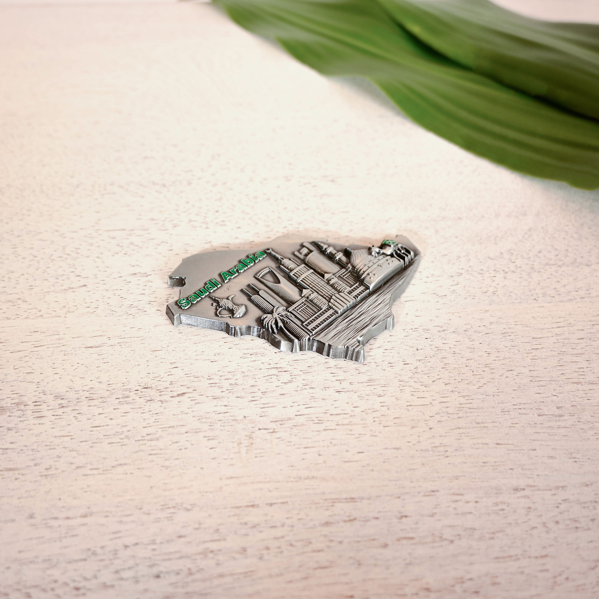 Crafted by Lifestyle Saudi Arabia Map Embossed Magnet-household-decor-decorativeobjectsandsculptures-image-3