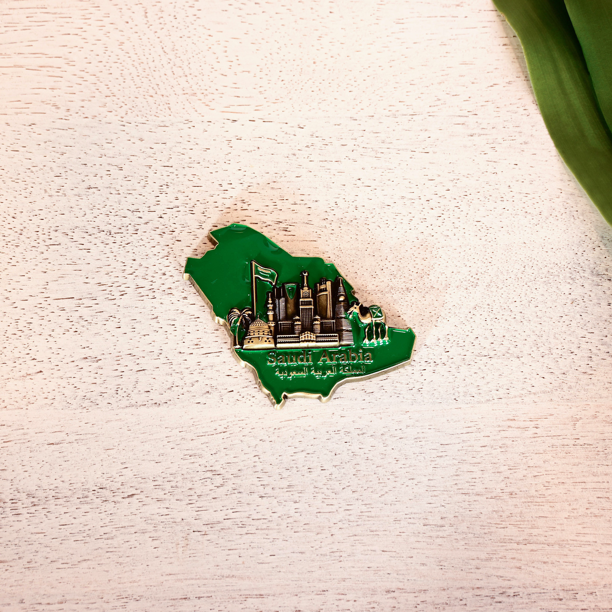 Crafted by Lifestyle Saudi Arabia Map Embossed Magnet-household-decor-decorativeobjectsandsculptures-image-2
