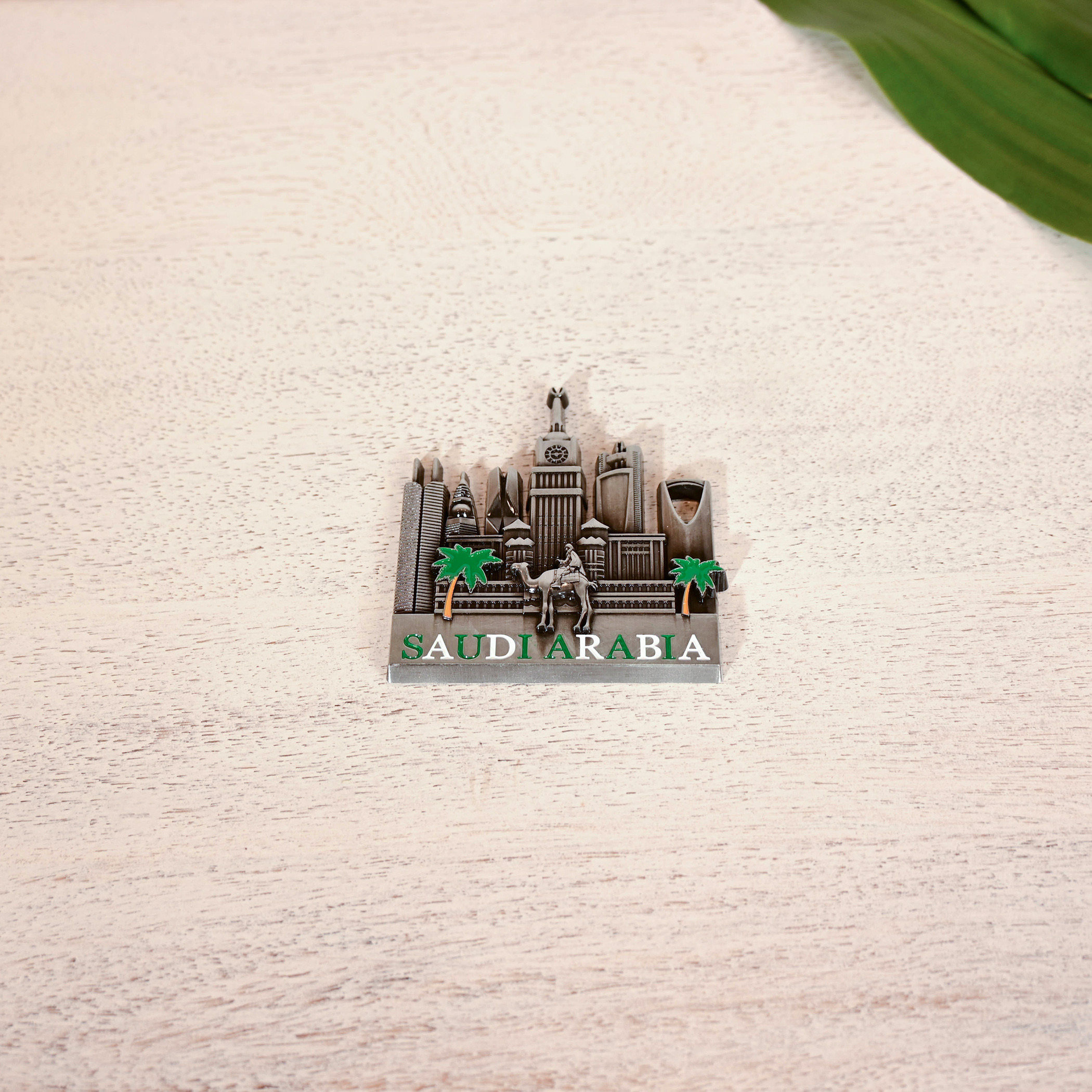 Crafted by Lifestyle Decorative Saudi Arabia Skyline Magnet-household-decor-decorativeobjectsandsculptures-image-1