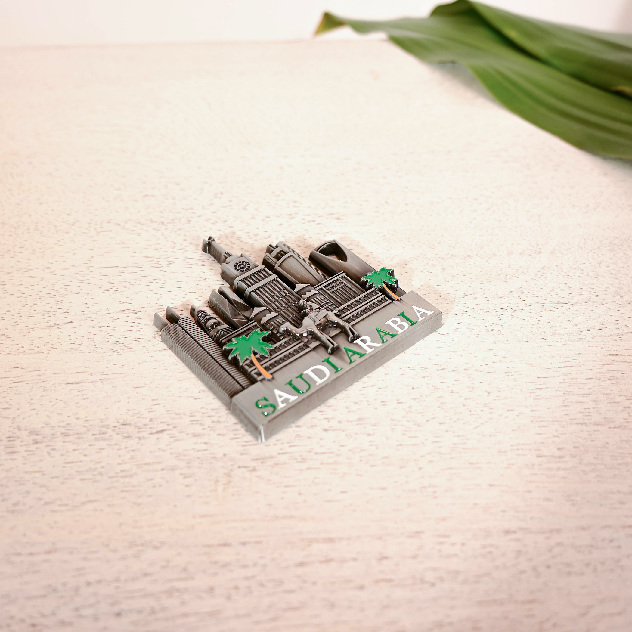 Crafted by Lifestyle Decorative Saudi Arabia Skyline Magnet-household-decor-decorativeobjectsandsculptures-image-3