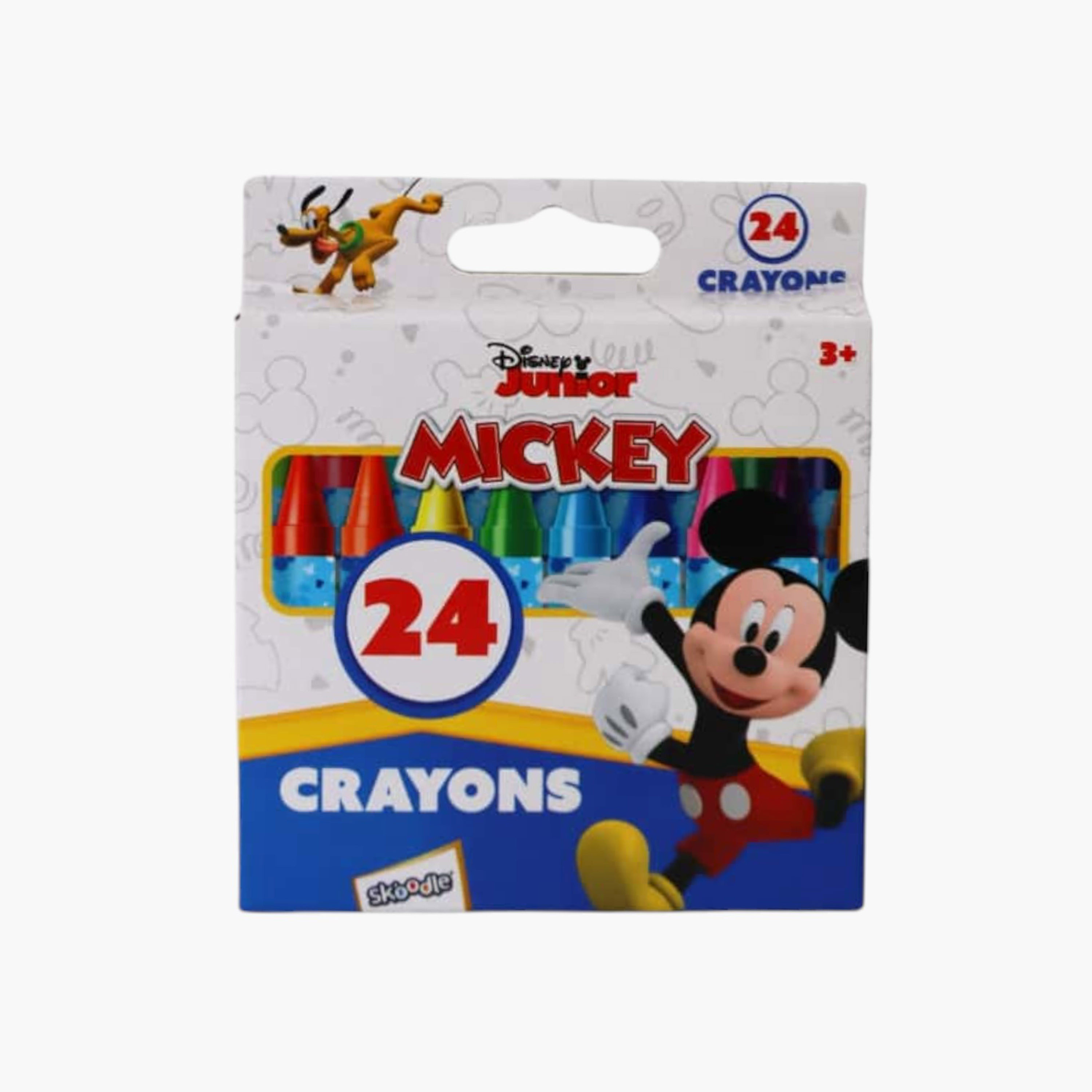 Disney 24-Piece Mickey Mouse Crayon Set-school-artsandcrafts-image-1