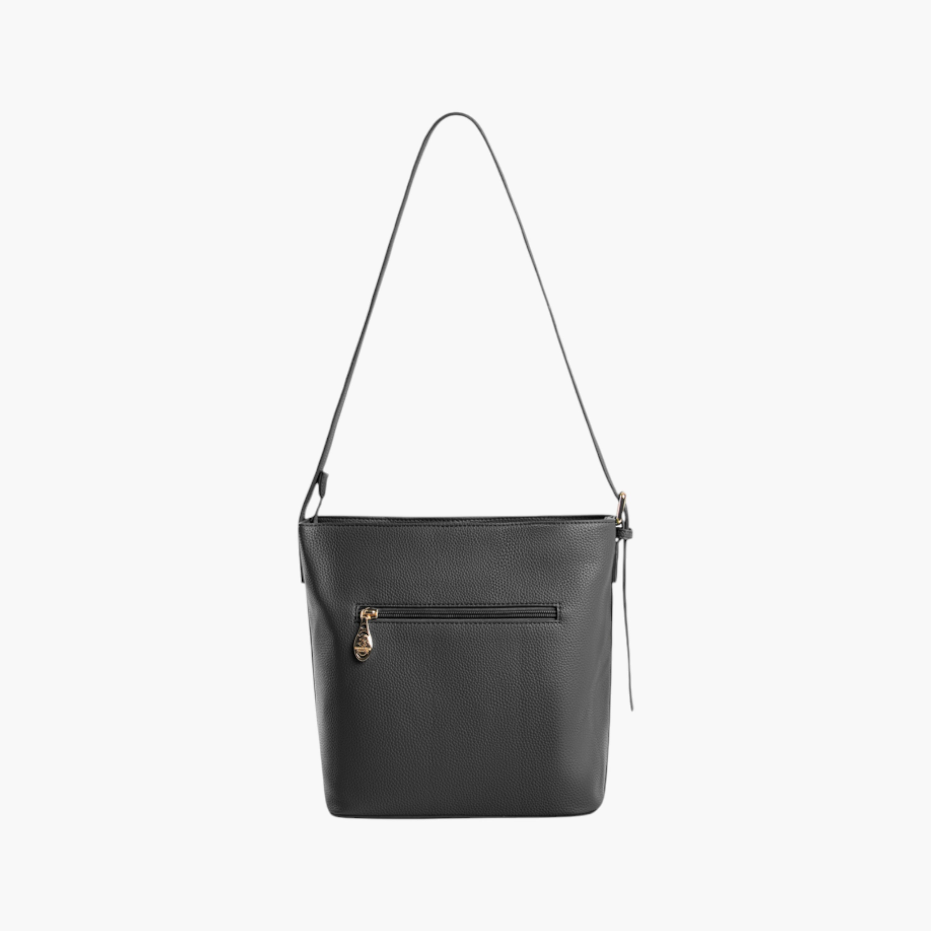 Beverly Hills Polo Club Solid Shoulder Bag with Zip Closure-women-bagsandwallets-handbags-image-2