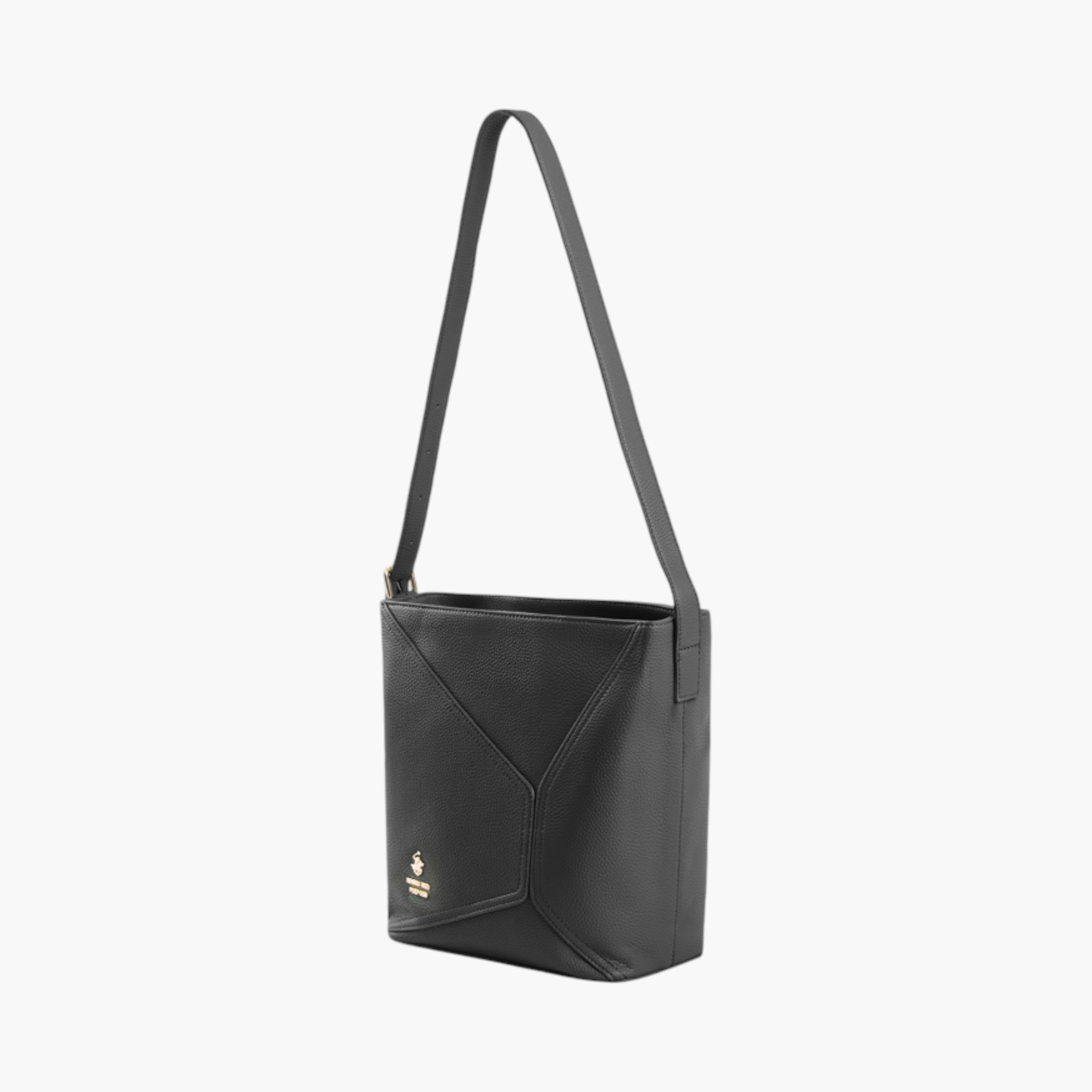 Beverly Hills Polo Club Solid Shoulder Bag with Zip Closure-women-bagsandwallets-handbags-image-4
