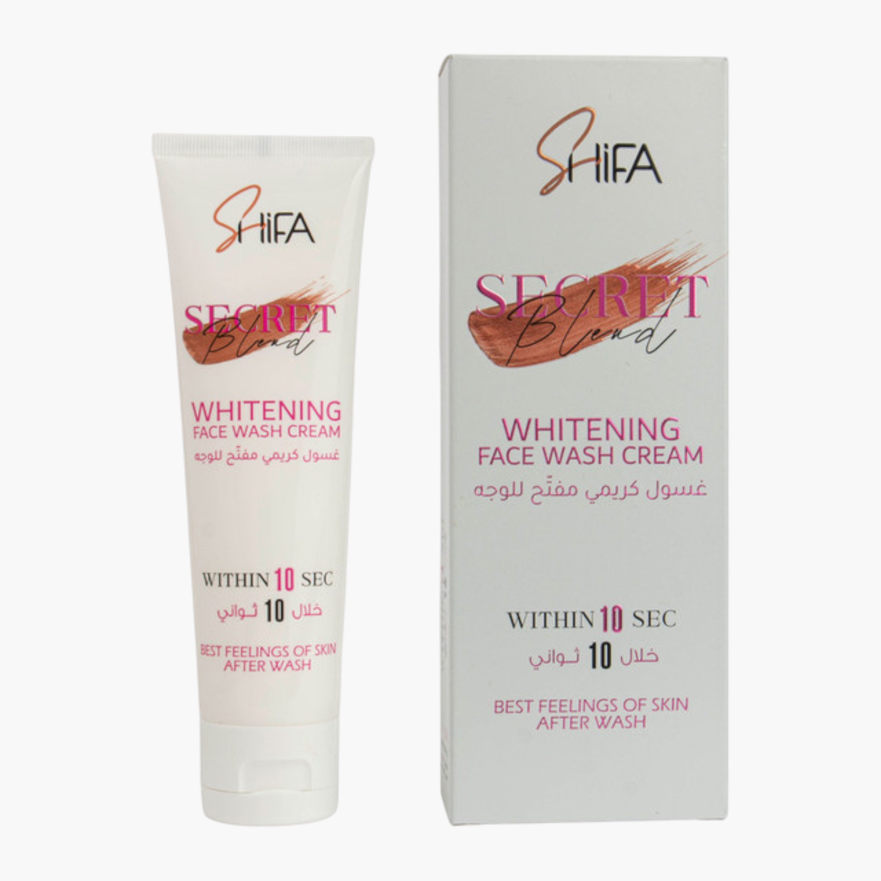 Shifa Secret Blend Whitening Face Wash Cream - 100 ml-beautyandpersonalcare-skin-cleansers-facewashandcleansers-image-1