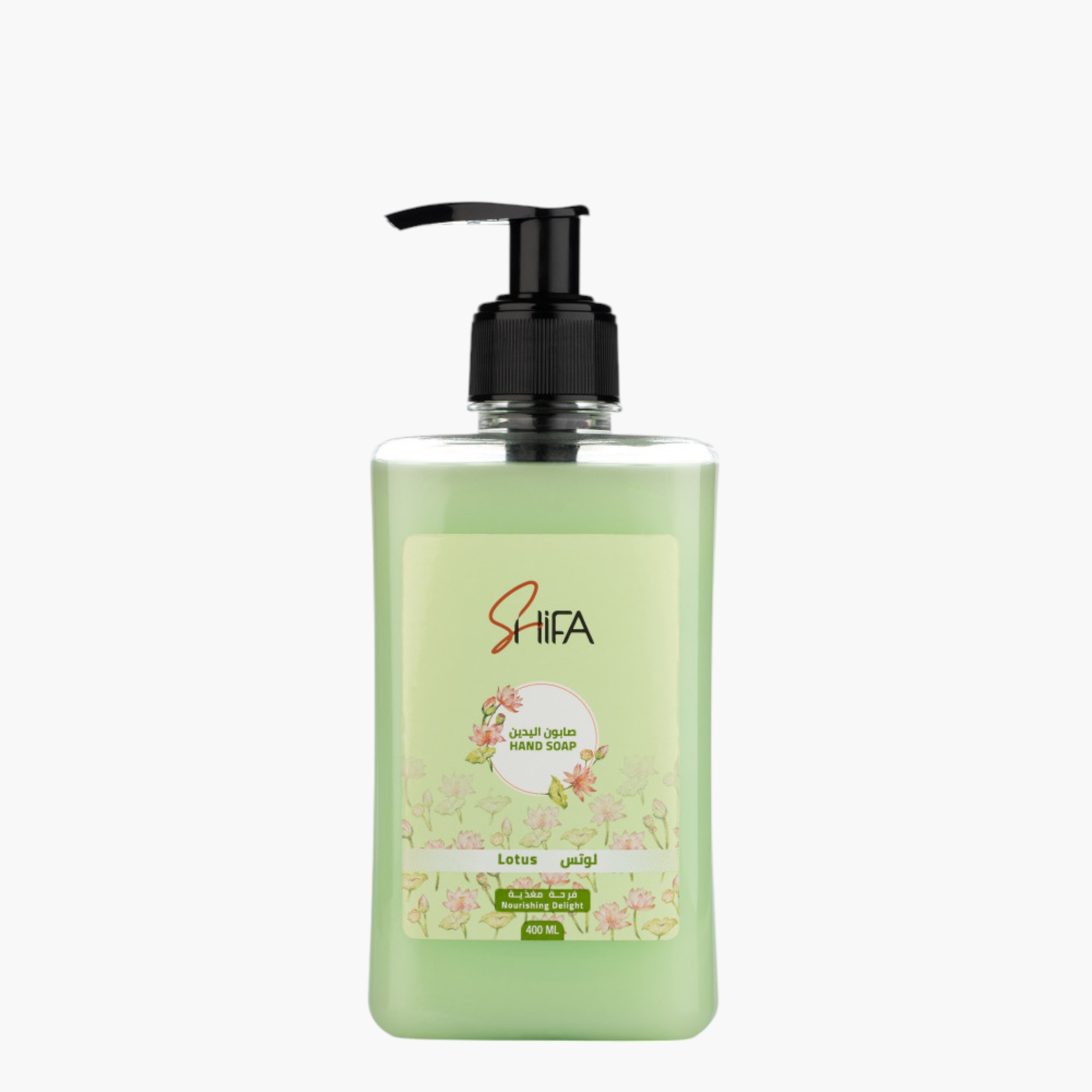 صابون اليدين لوتس من شفا - 400 مل-beautyandpersonalcare-bathandbody-bathandshower-soaps-image-1