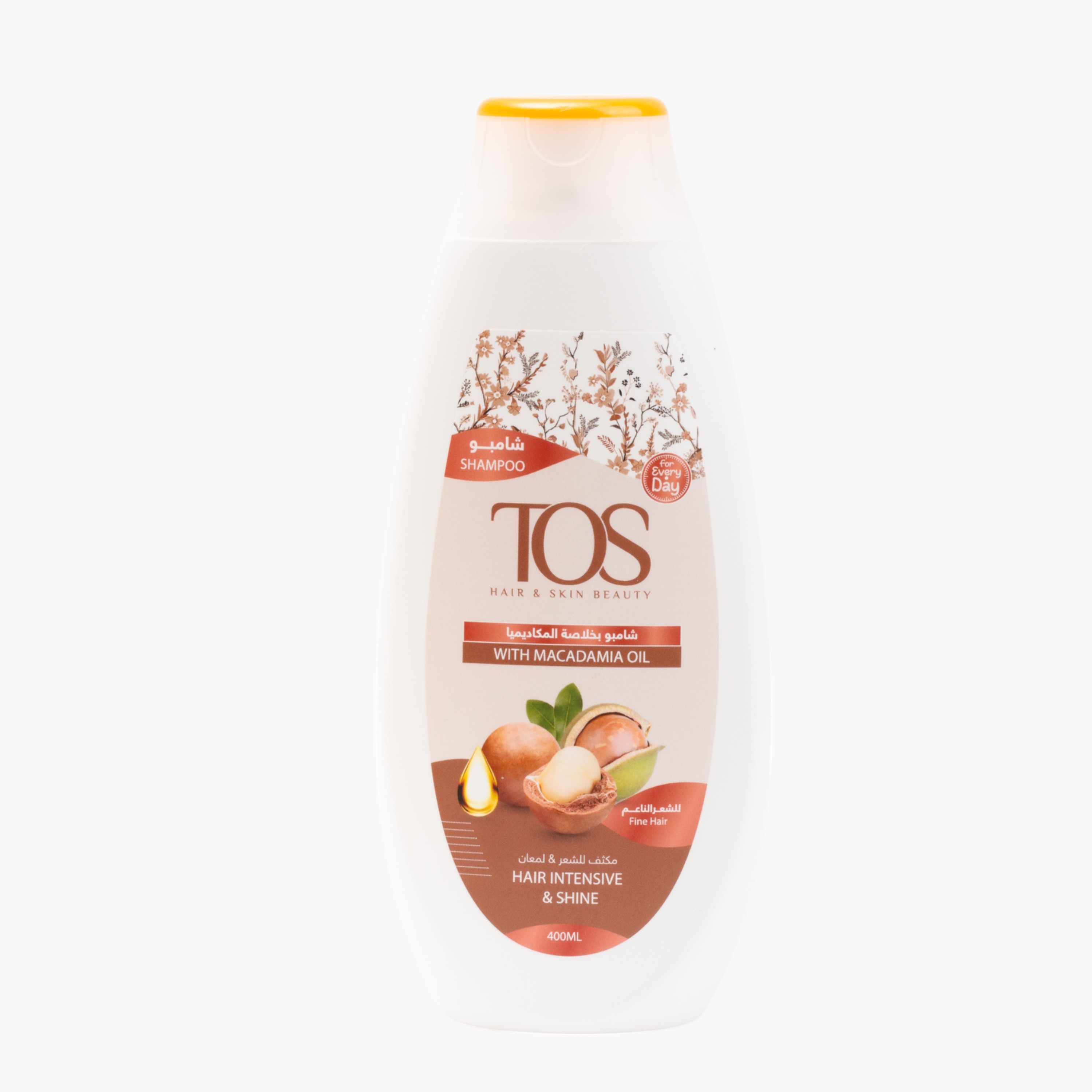 TOS Fine Hair Shampoo with Macadamia Oil - 400 ml-beautyandpersonalcare-hair-haircare-shampoos-image-1