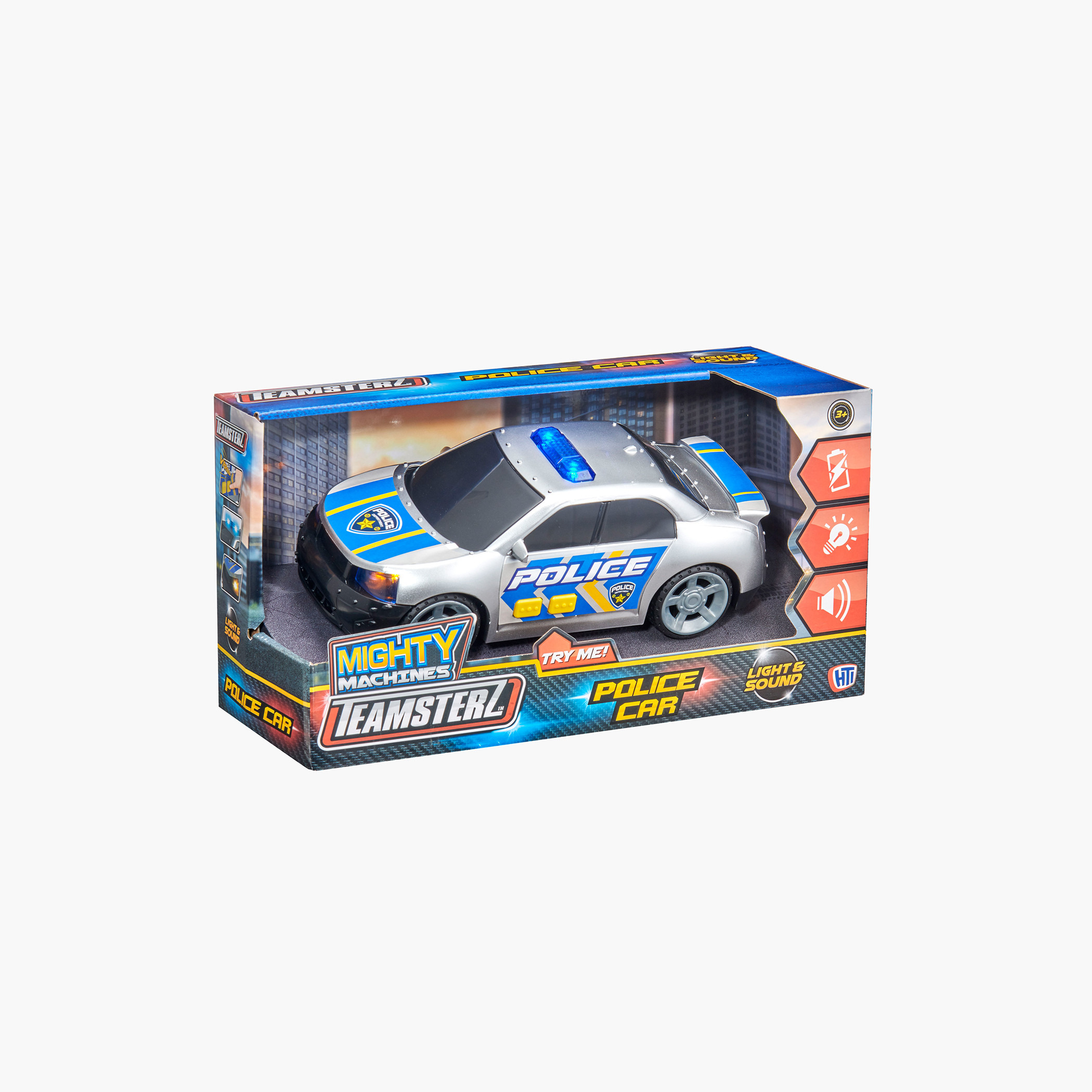 Teamsterz Police Car Toy-toys-playvehicles-utilityvehicles-image-1