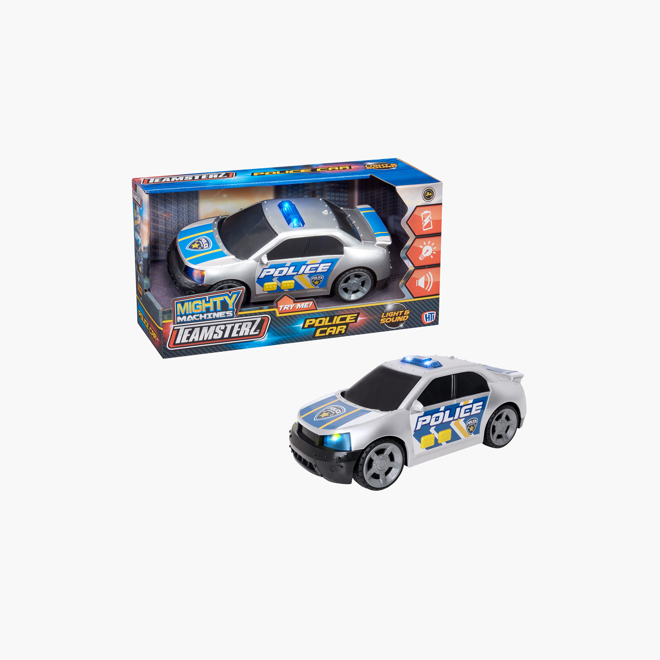 Teamsterz Police Car Toy-toys-playvehicles-utilityvehicles-image-3