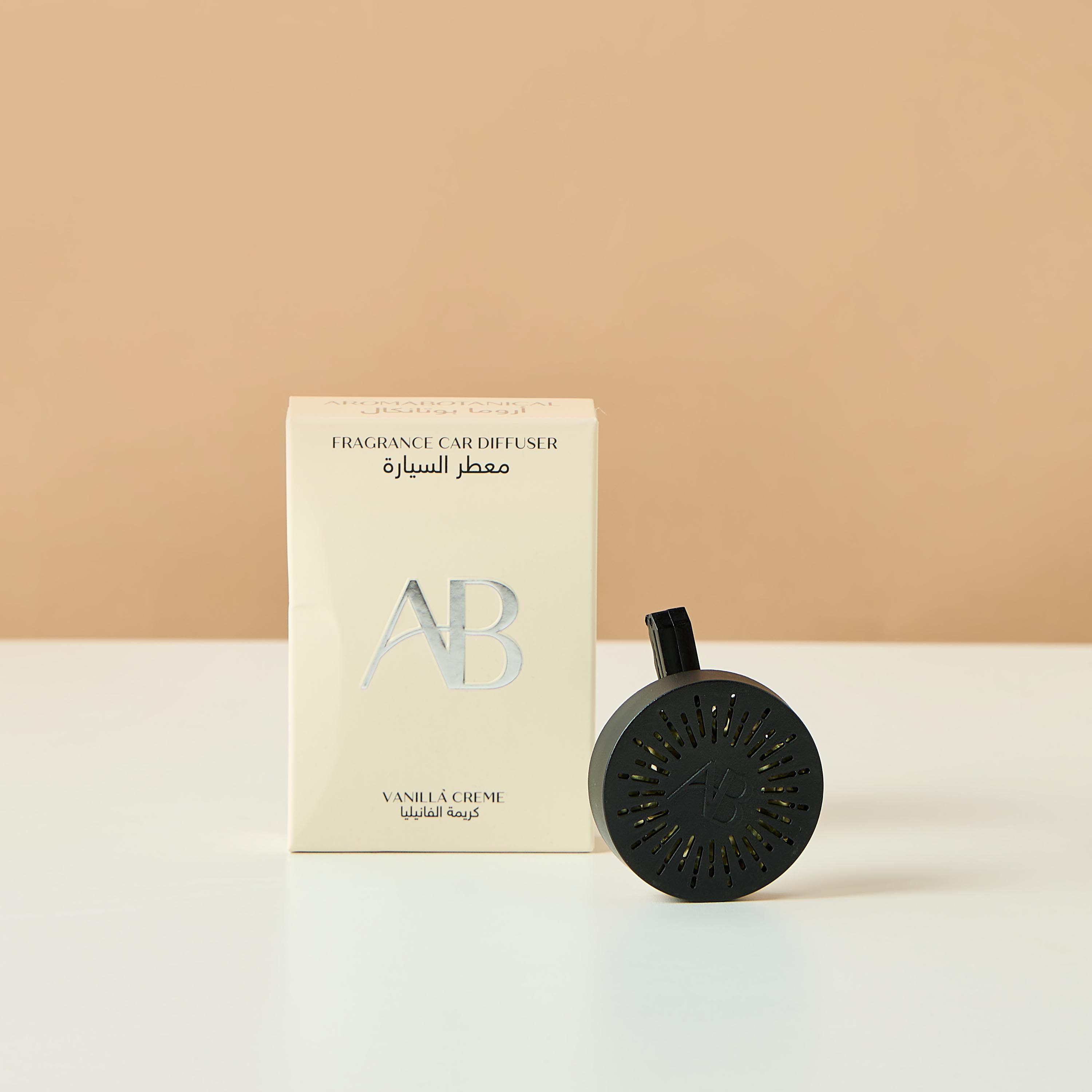 معطر سيارة برائحة الفانيليا الكريمية من أرومابوتانيكال-household-homefragrance-carfragrance-image-2