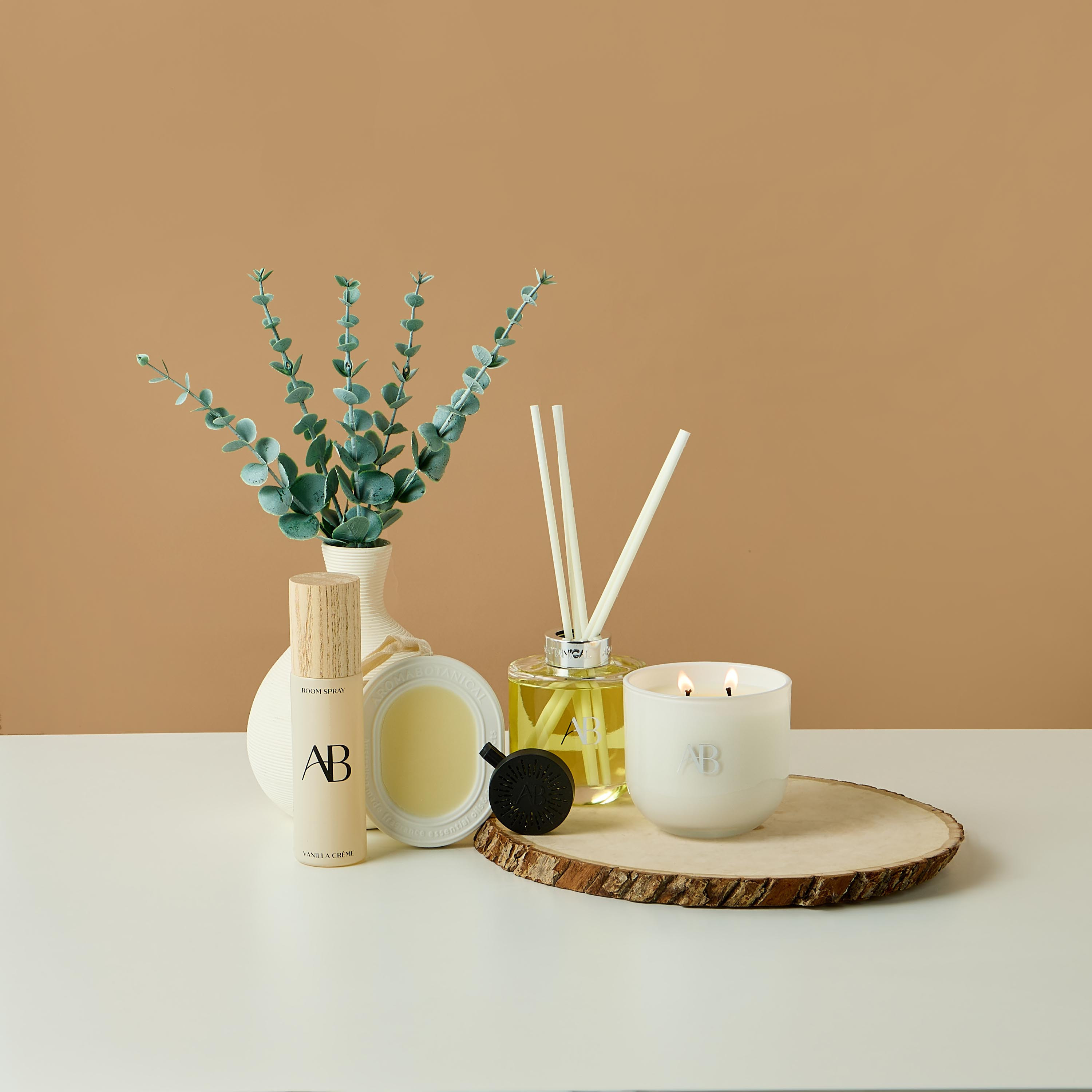 معطر سيارة برائحة الفانيليا الكريمية من أرومابوتانيكال-household-homefragrance-carfragrance-image-4