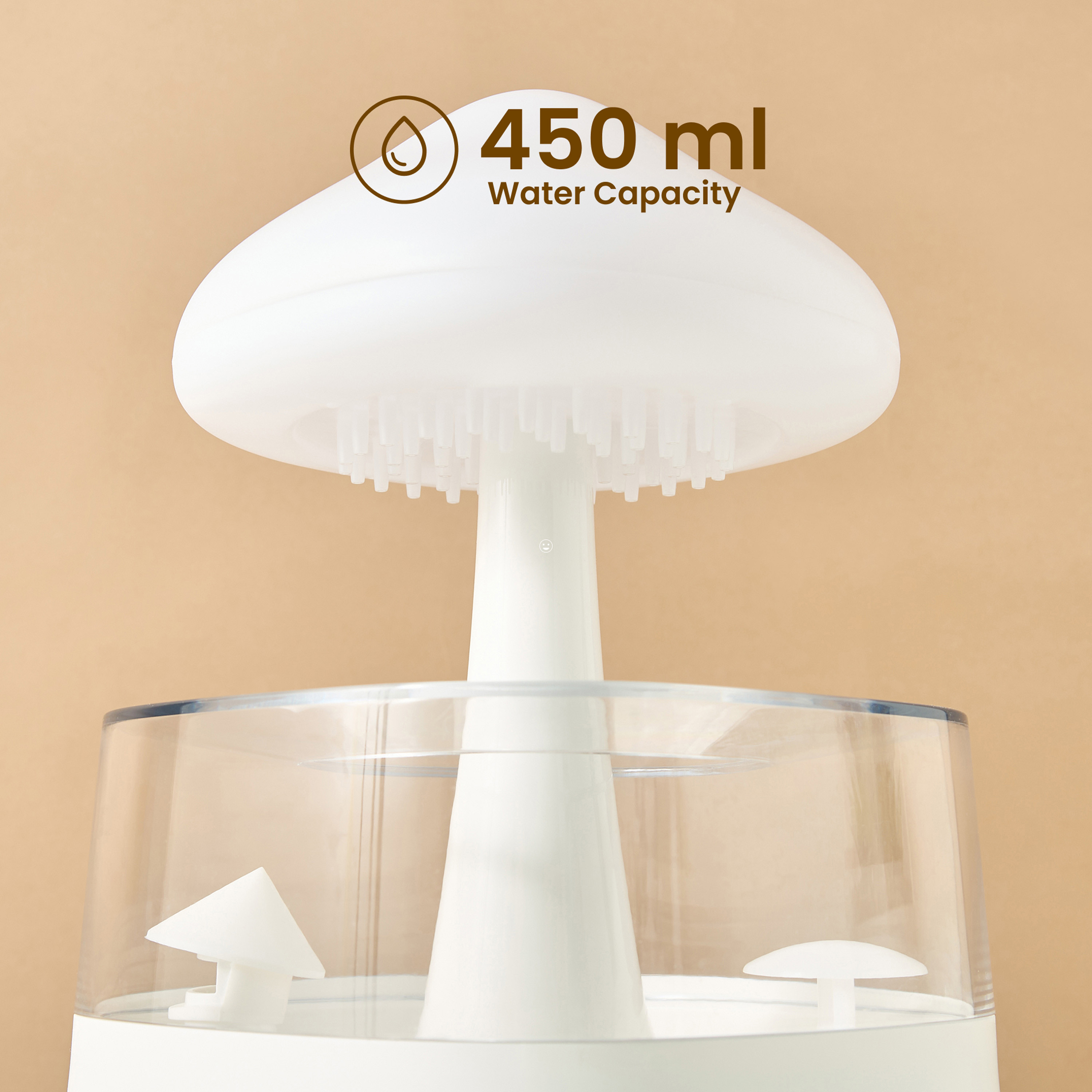Buy Rain Cloud Humidifier - 450 ml Online | Centrepoint Qatar