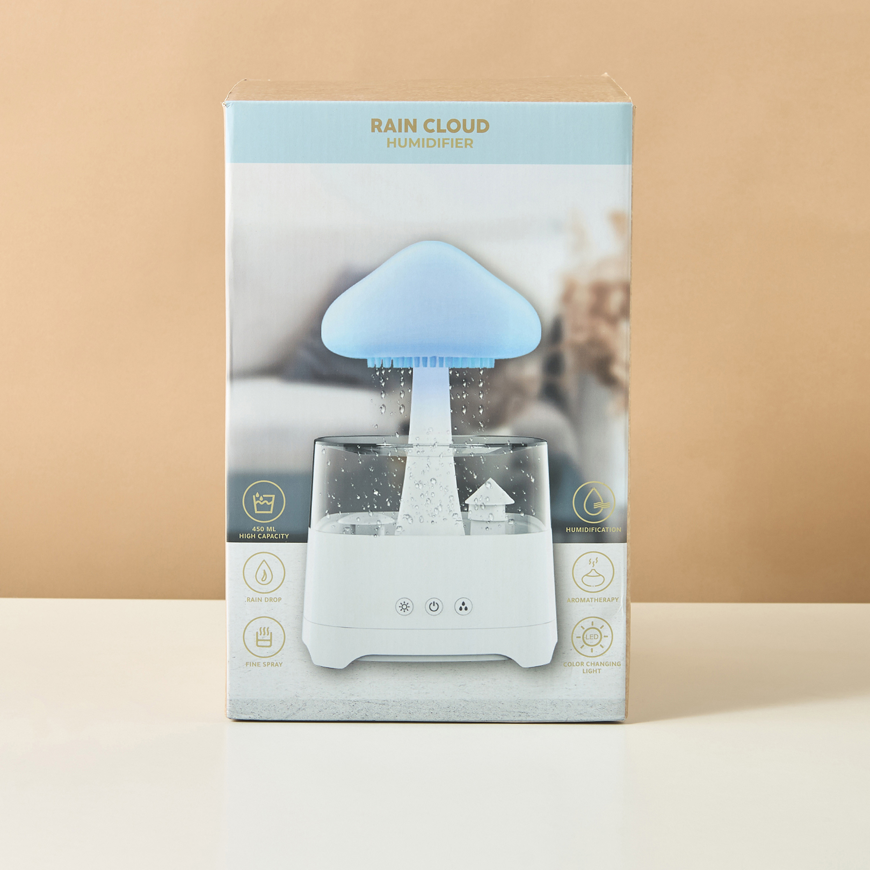 Buy Rain Cloud Humidifier - 450 ml Online | Centrepoint Qatar